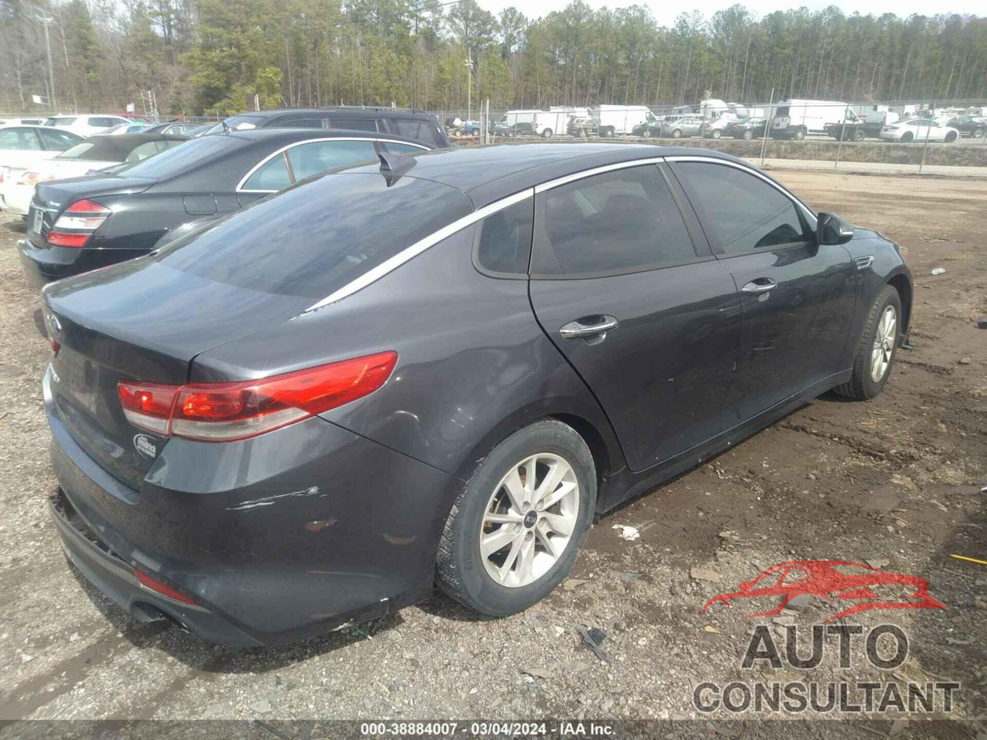 KIA OPTIMA 2017 - KNAZT4L30H5170535