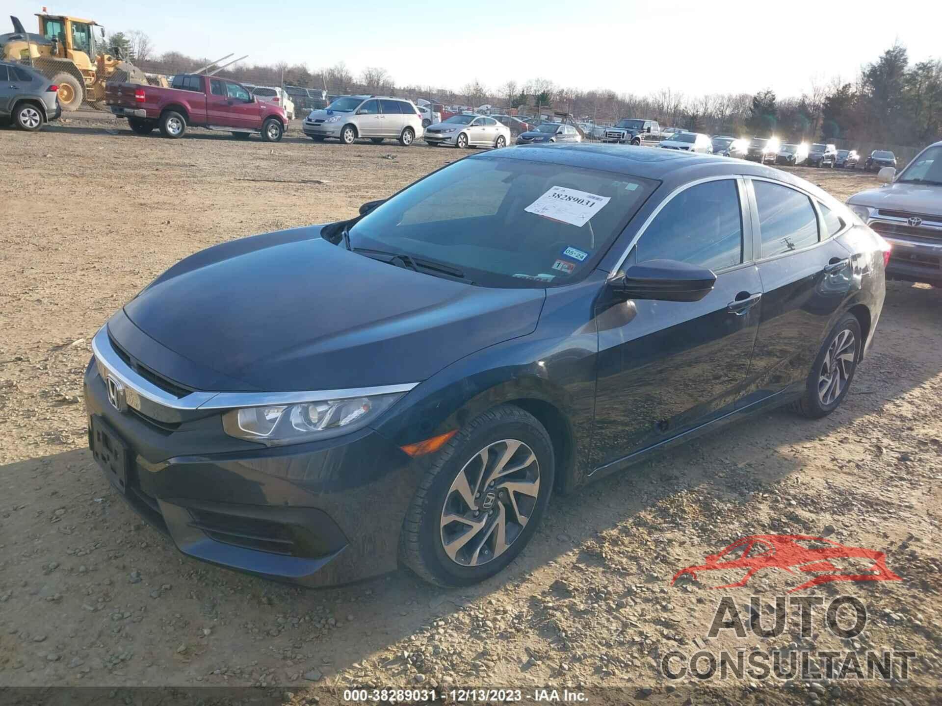 HONDA CIVIC 2018 - 2HGFC2F78JH570280