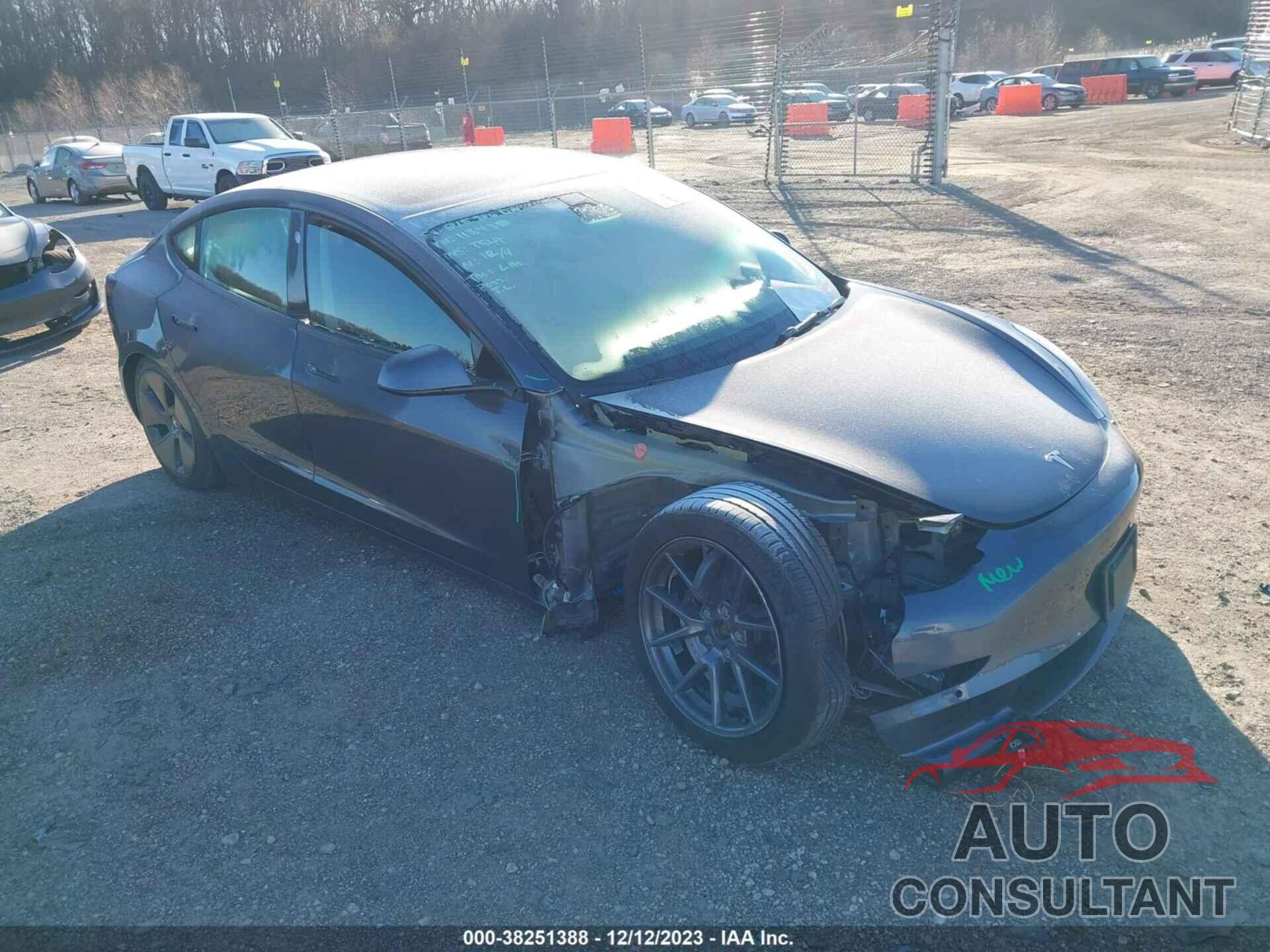 TESLA MODEL 3 2022 - 5YJ3E1EB8NF113430