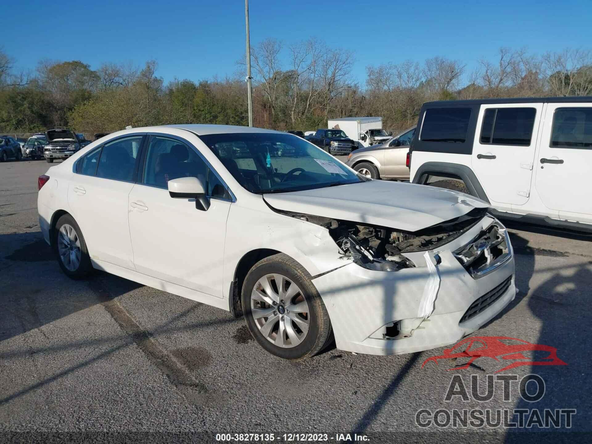 SUBARU LEGACY 2016 - 4S3BNBC62G3026145