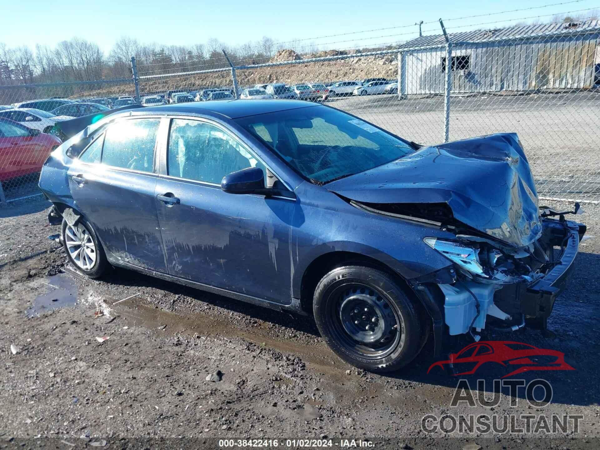TOYOTA CAMRY 2016 - 4T4BF1FK8GR520635