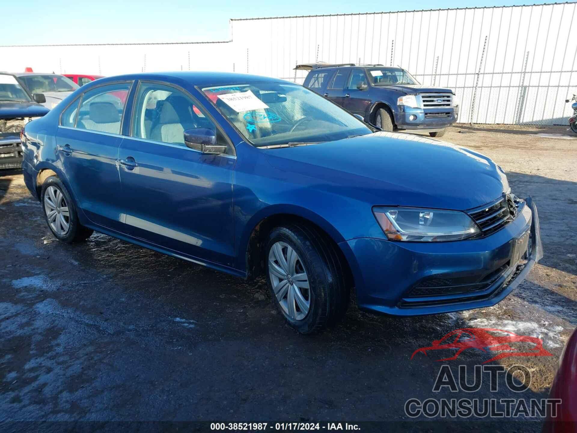 VOLKSWAGEN JETTA 2017 - 3VW167AJXHM402150