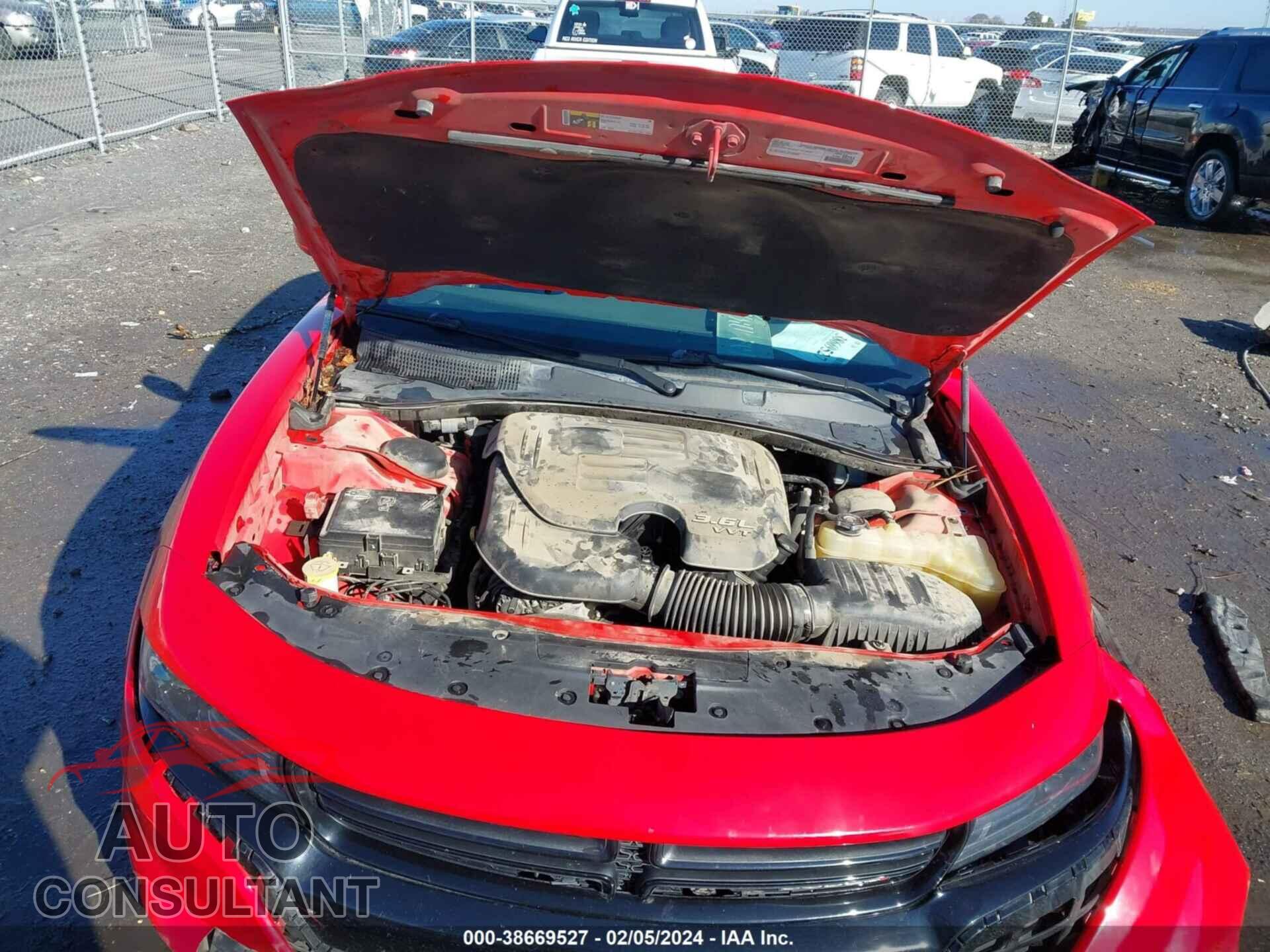 DODGE CHARGER 2016 - 2C3CDXHG9GH327731