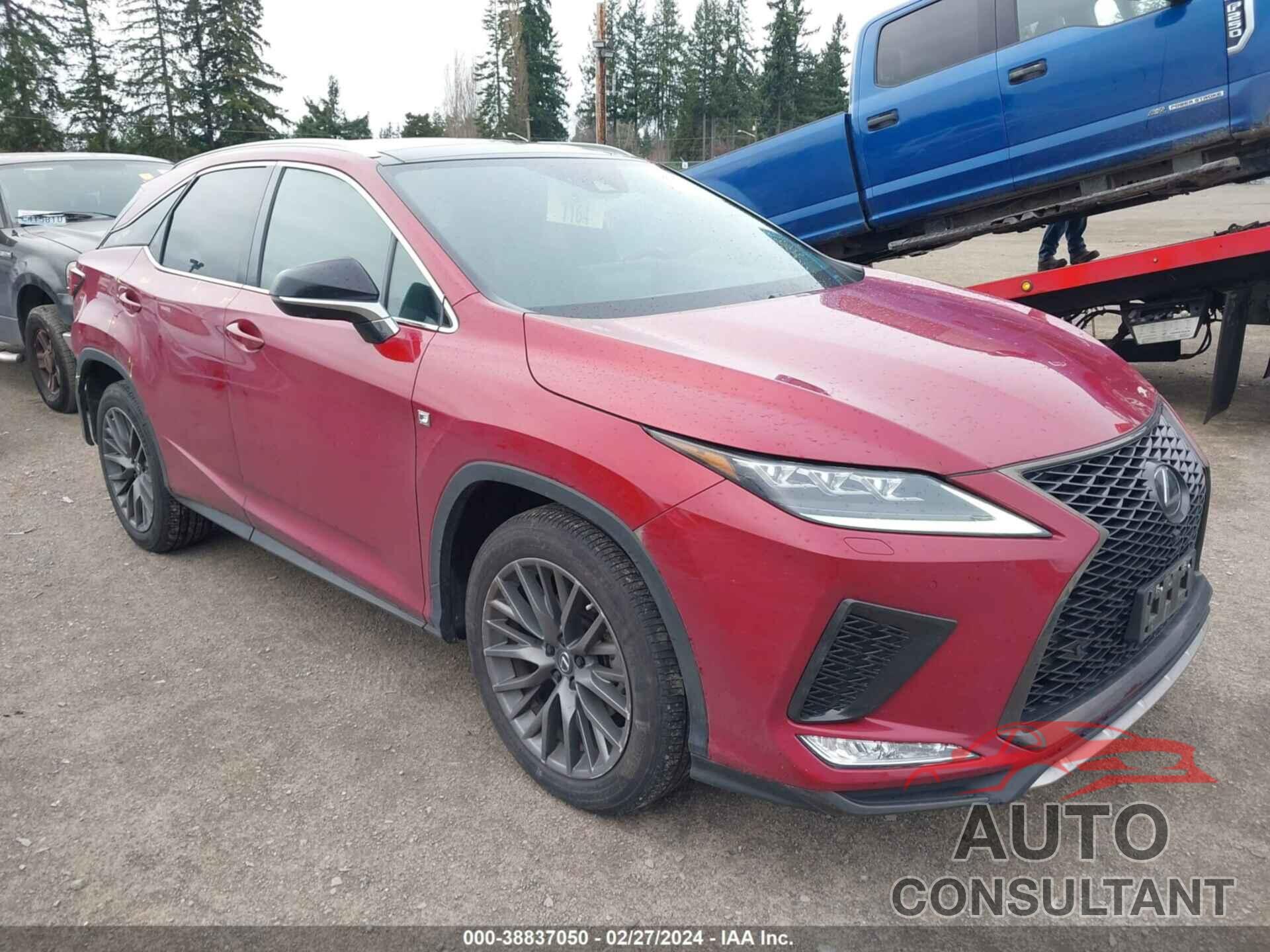 LEXUS RX 350 2022 - 2T2YZMDA0NC336498