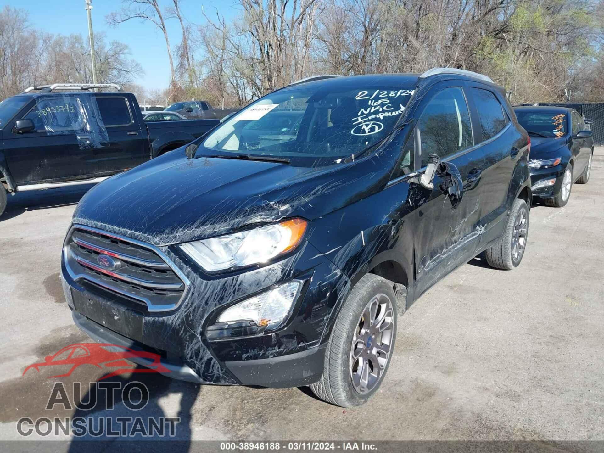 FORD ECOSPORT 2021 - MAJ6S3KL0MC435320