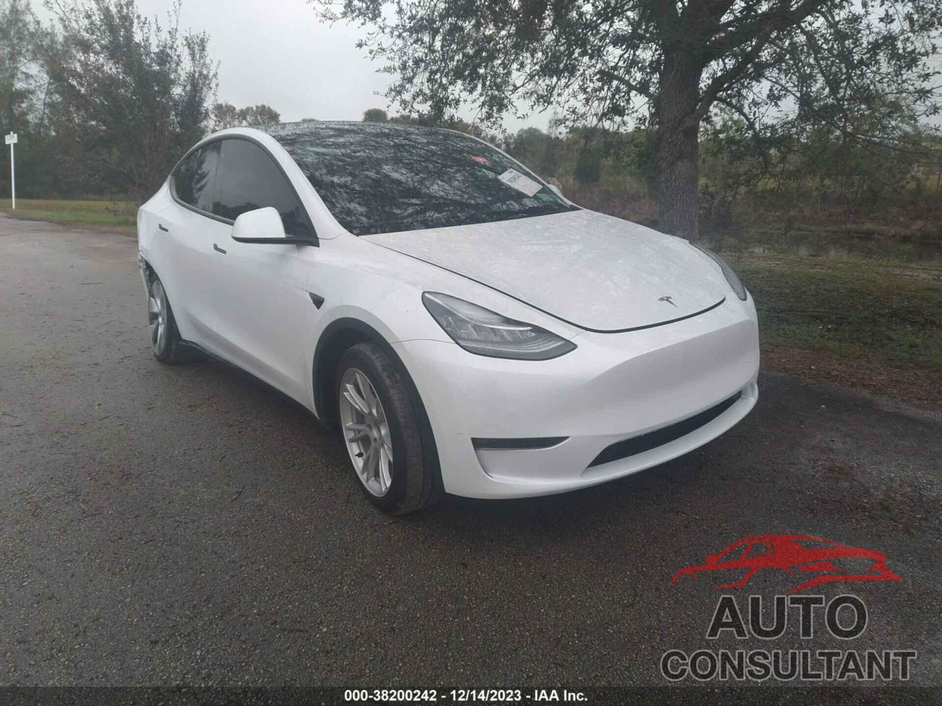 TESLA MODEL Y 2021 - 5YJYGDEE1MF082502