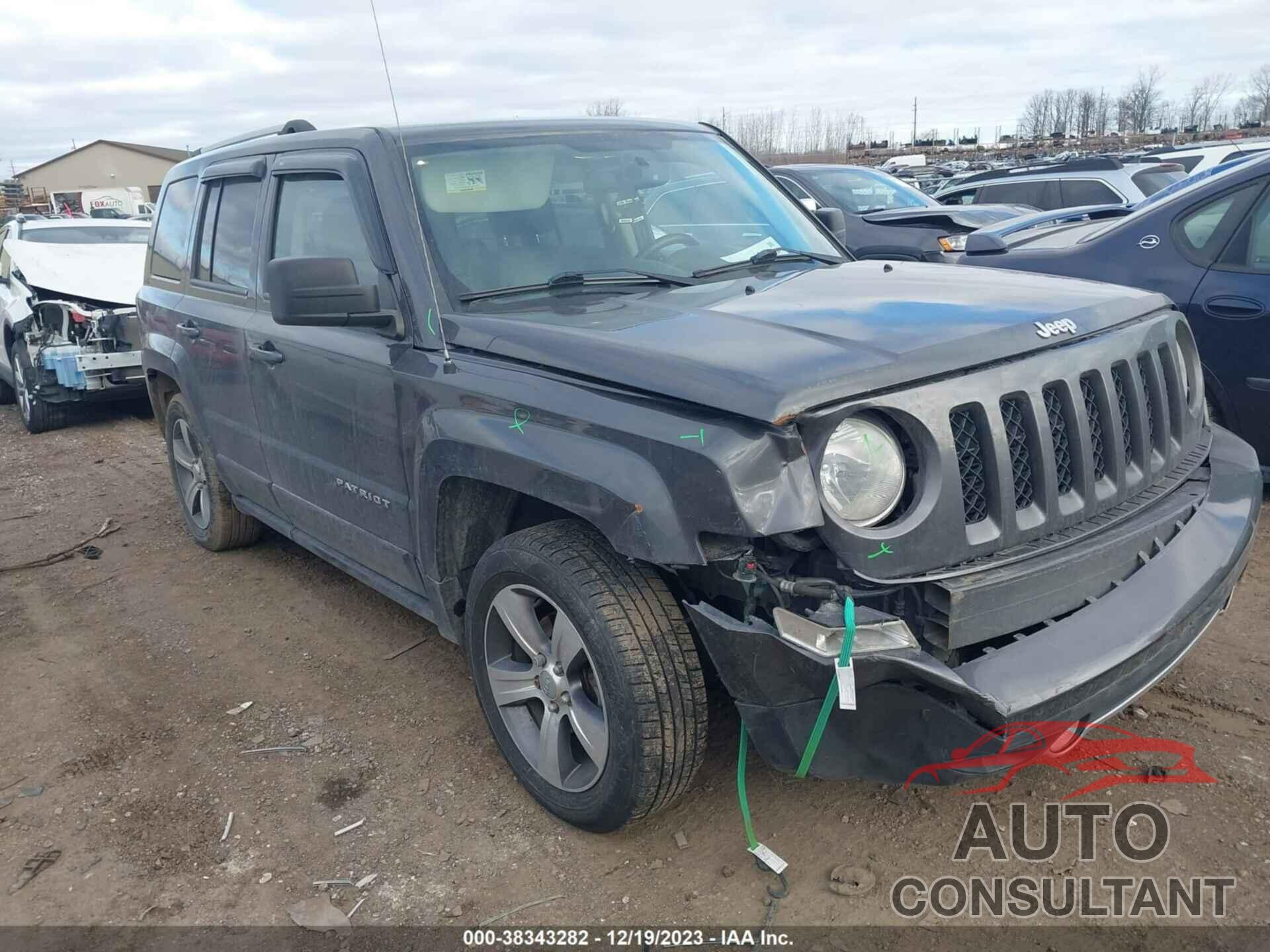 JEEP PATRIOT 2017 - 1C4NJPFA9HD119245