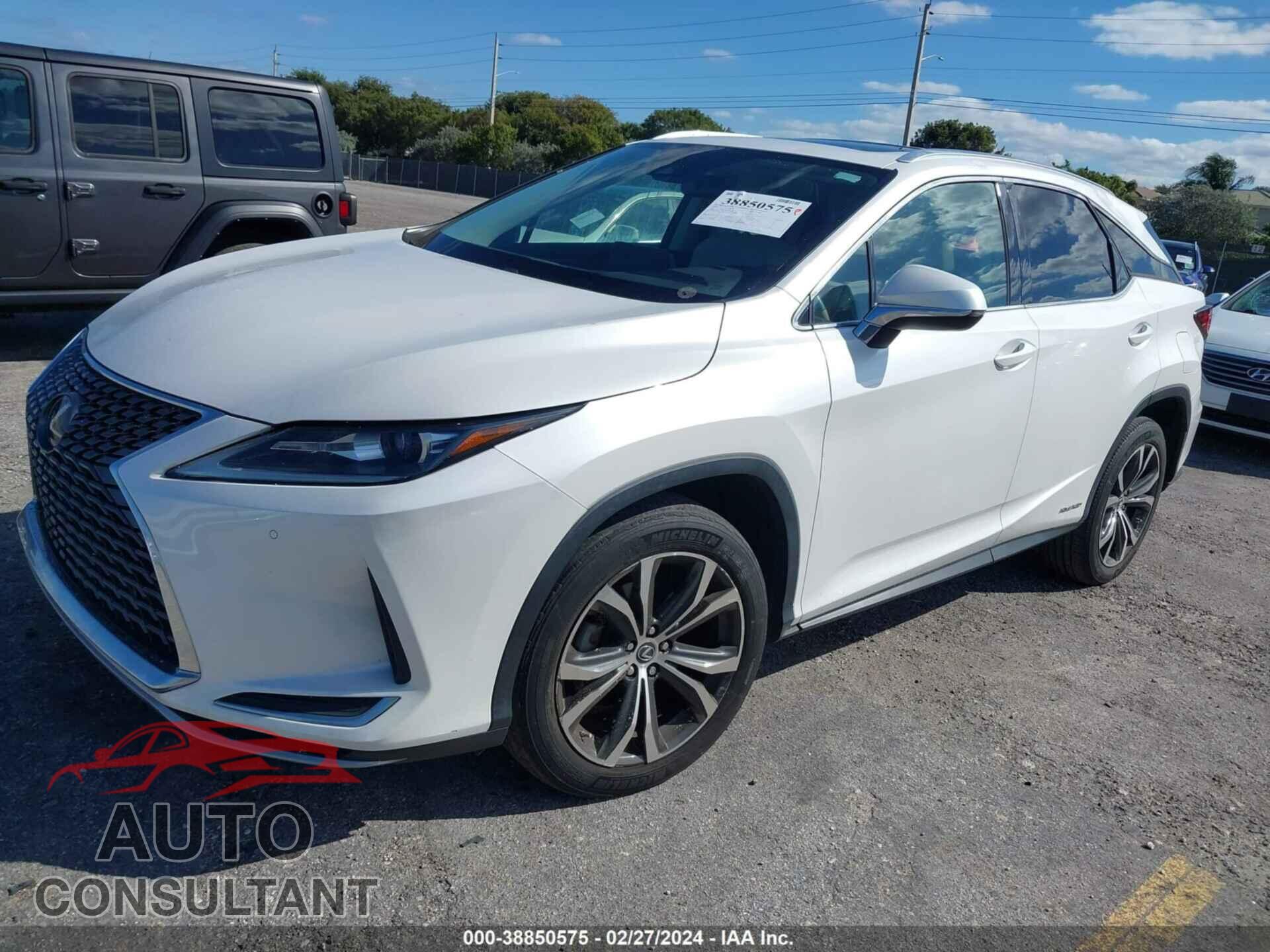 LEXUS RX 450H 2020 - 2T2HGMDA0LC047382