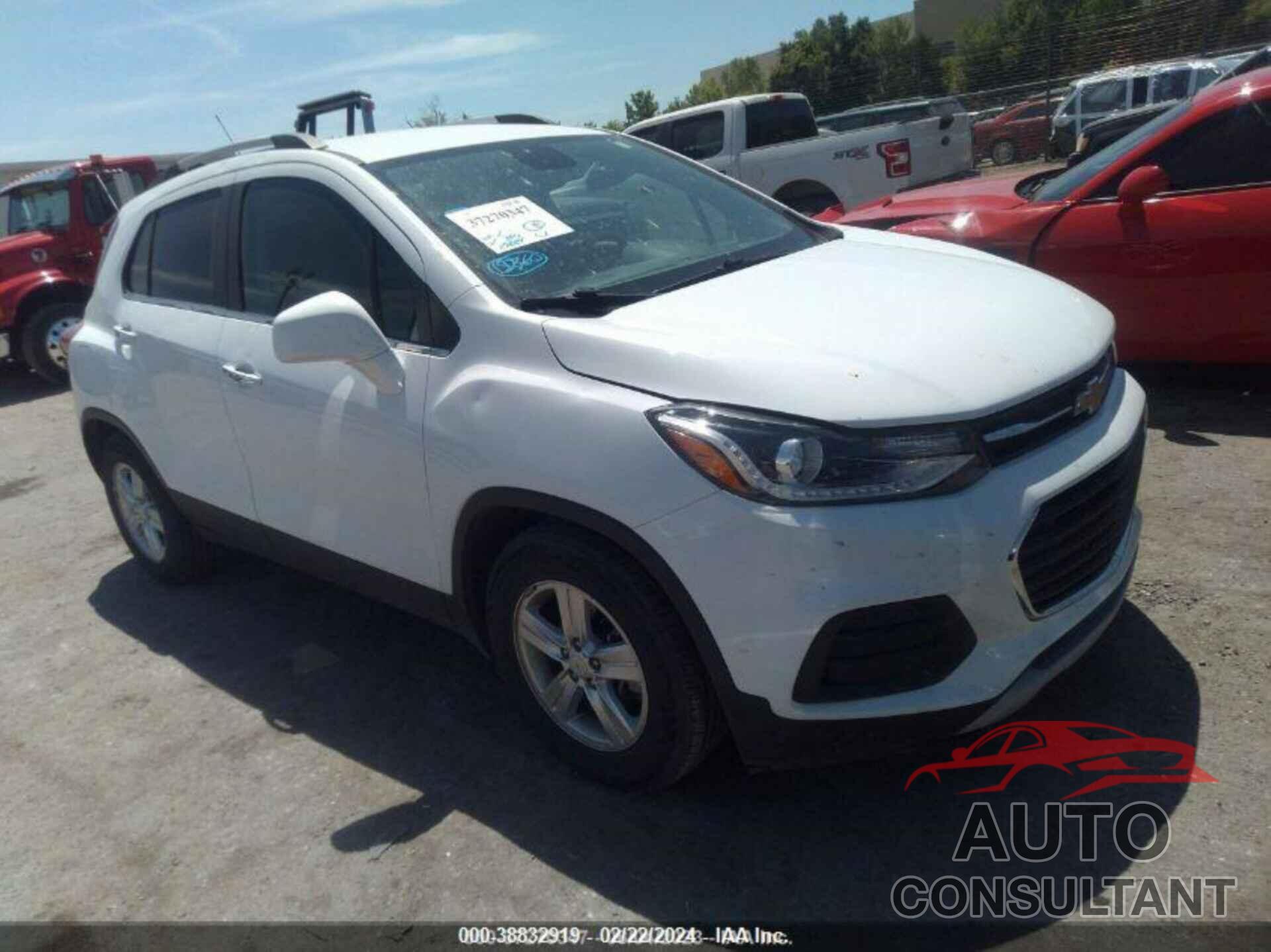 CHEVROLET TRAX 2018 - KL7CJLSB9JB642617