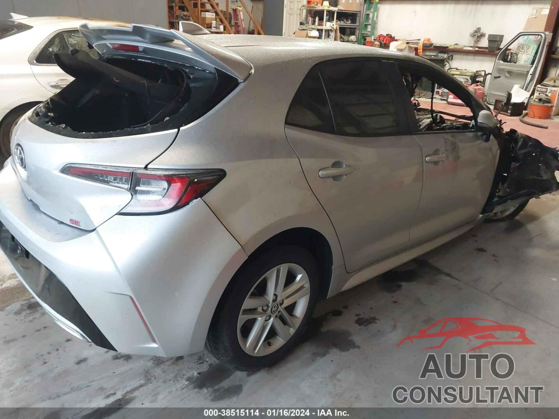 TOYOTA COROLLA 2020 - JTND4RBE6L3096122