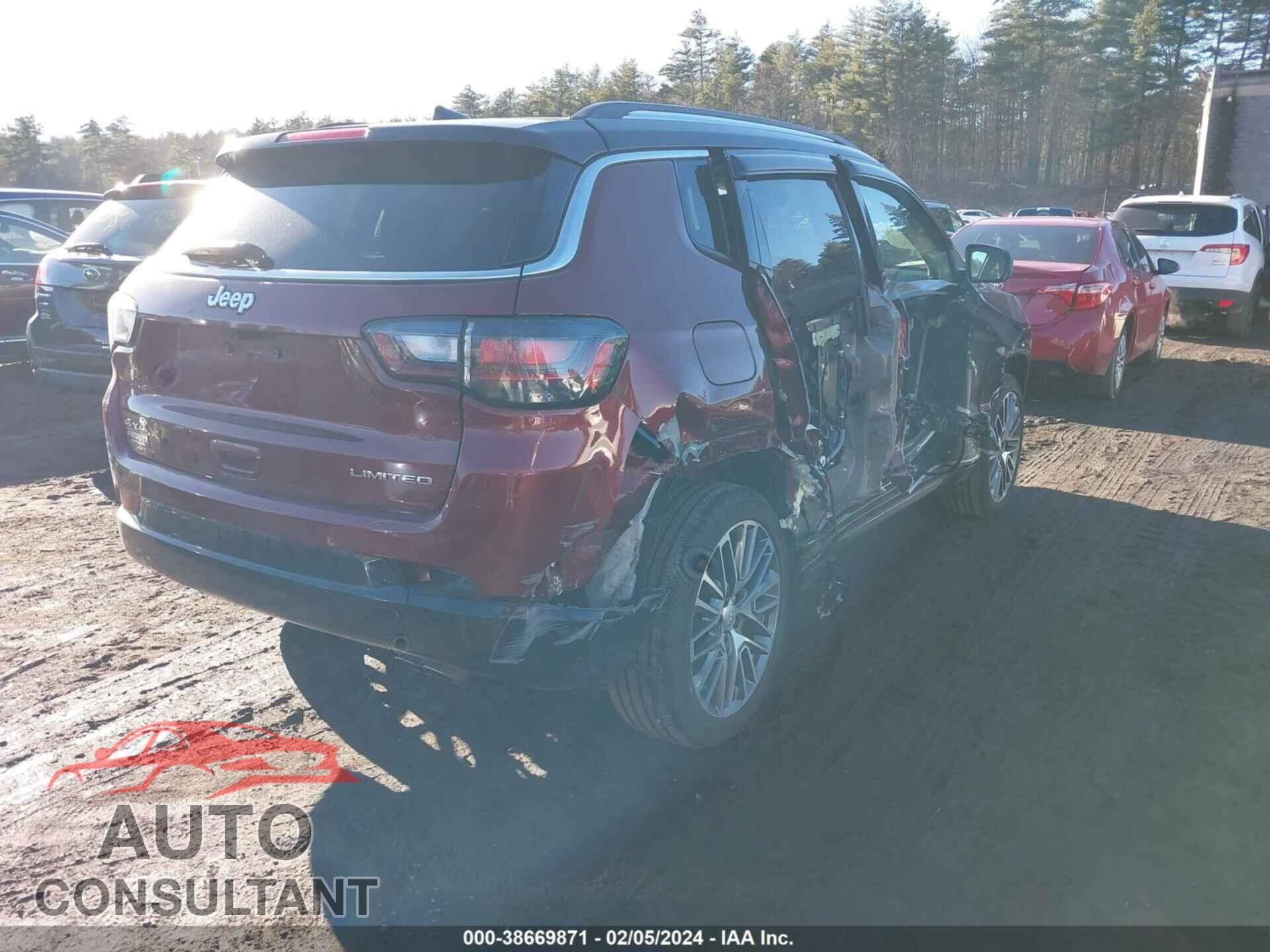 JEEP COMPASS 2022 - 3C4NJDCB3NT122143