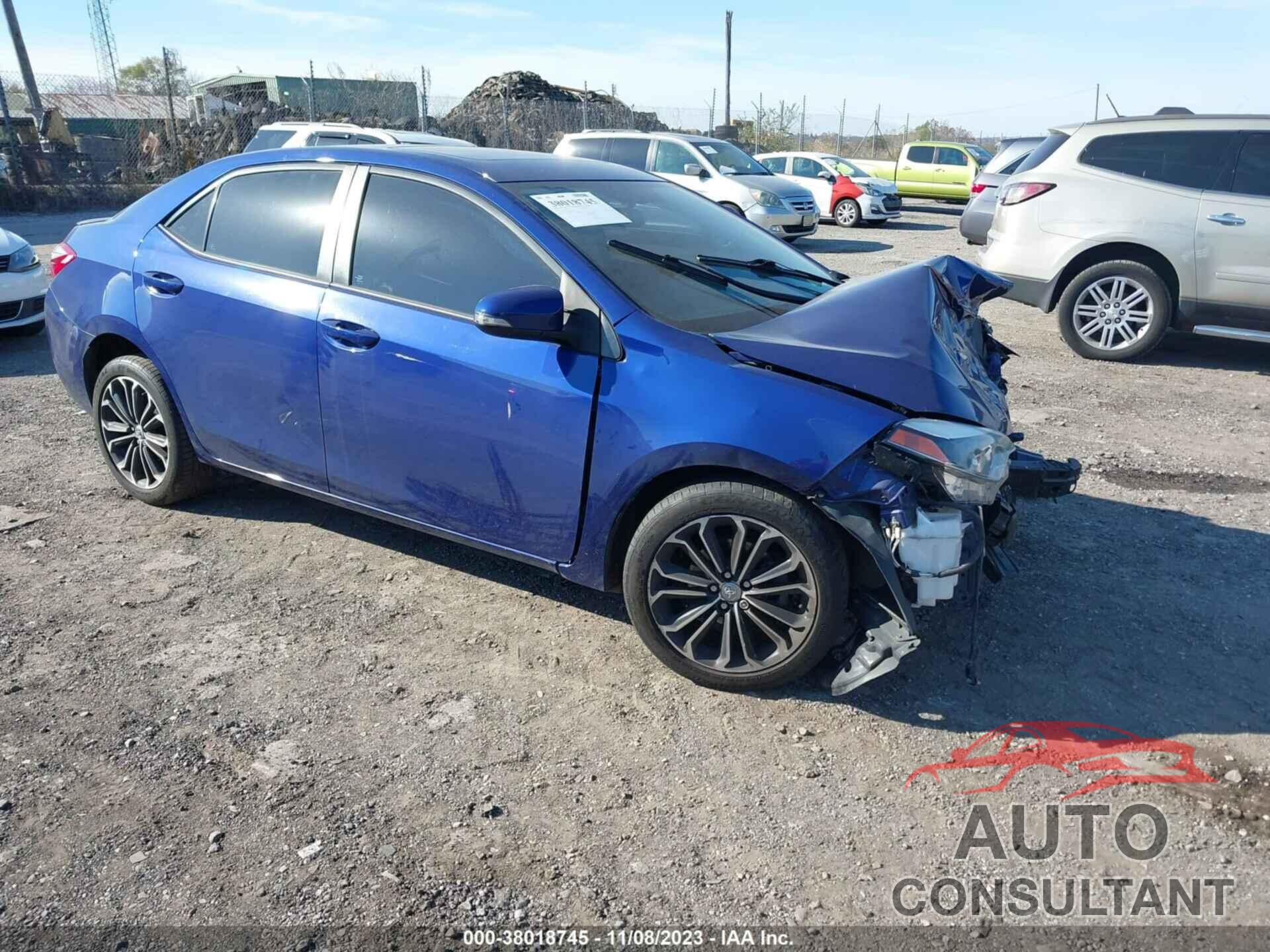 TOYOTA COROLLA 2016 - 2T1BURHE1GC698376