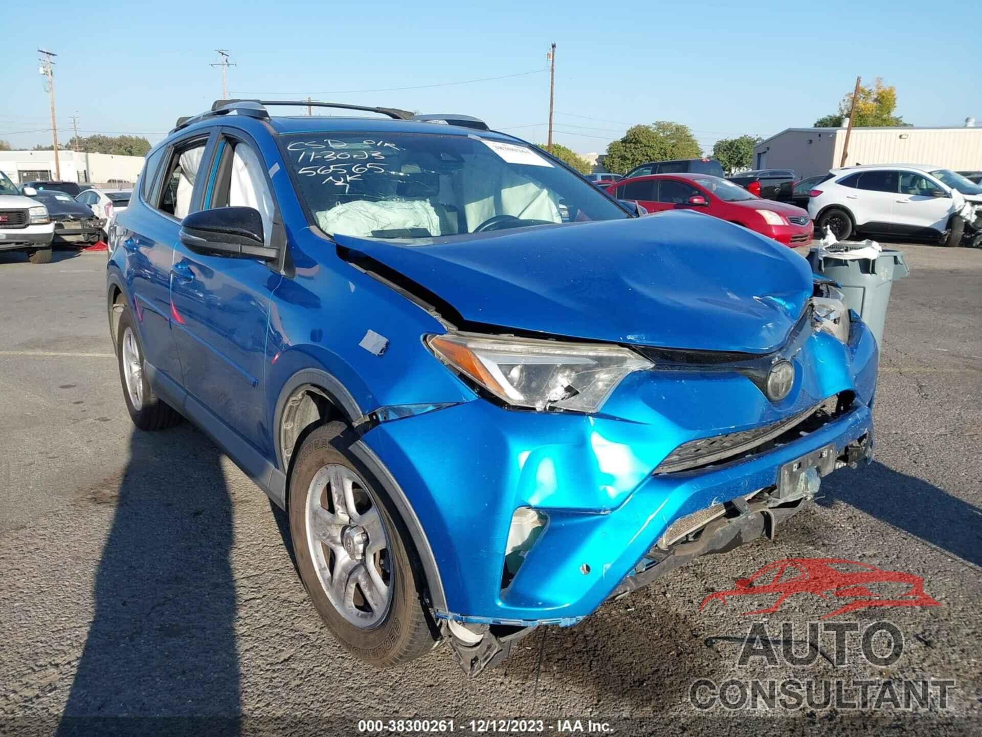 TOYOTA RAV4 2016 - 2T3NFREV6GW261636