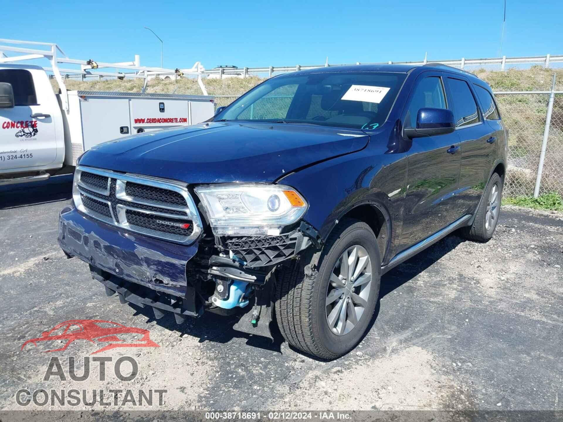 DODGE DURANGO 2017 - 1C4RDHAG3HC757734