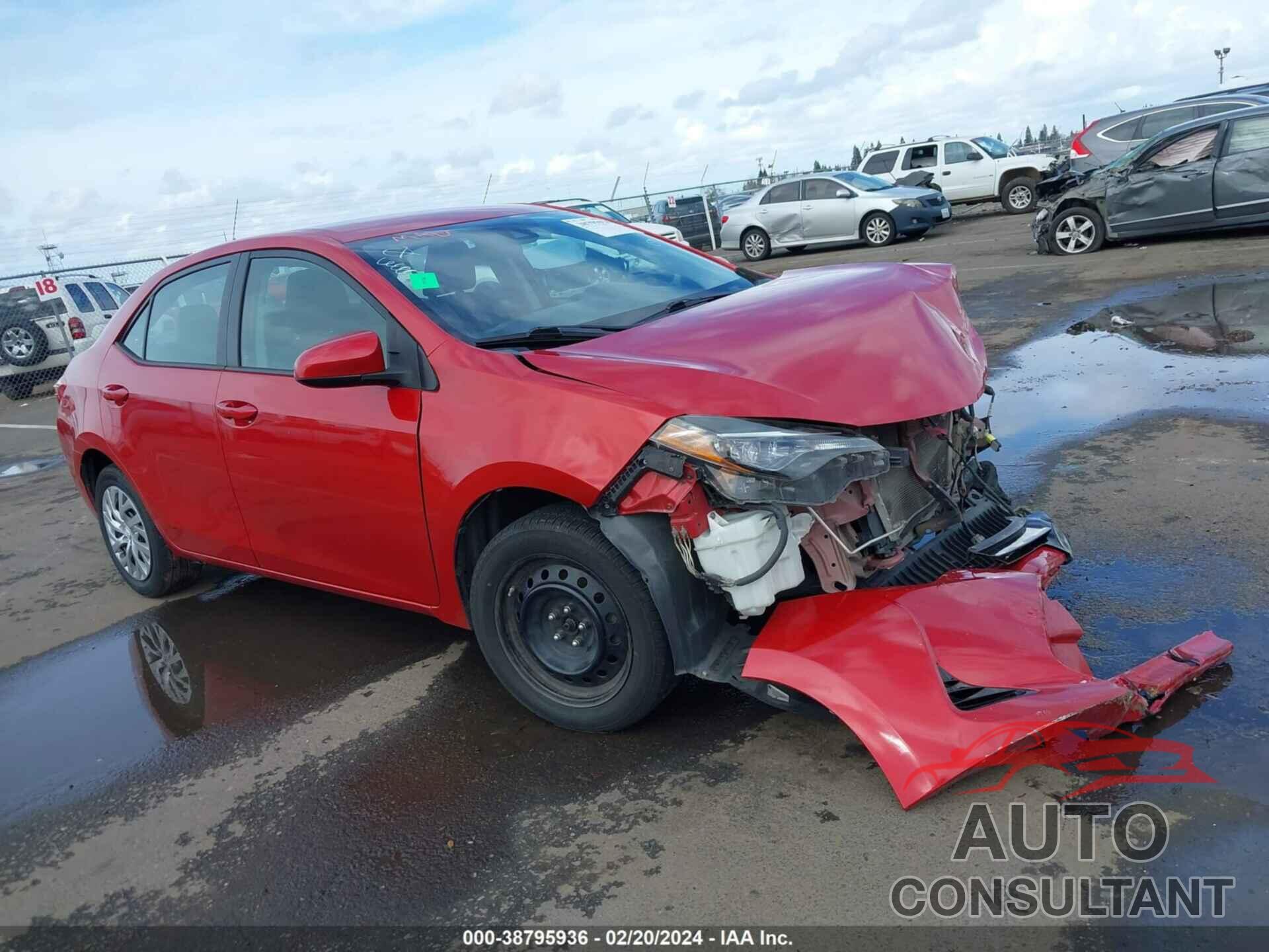 TOYOTA COROLLA 2017 - 5YFBURHE6HP705405