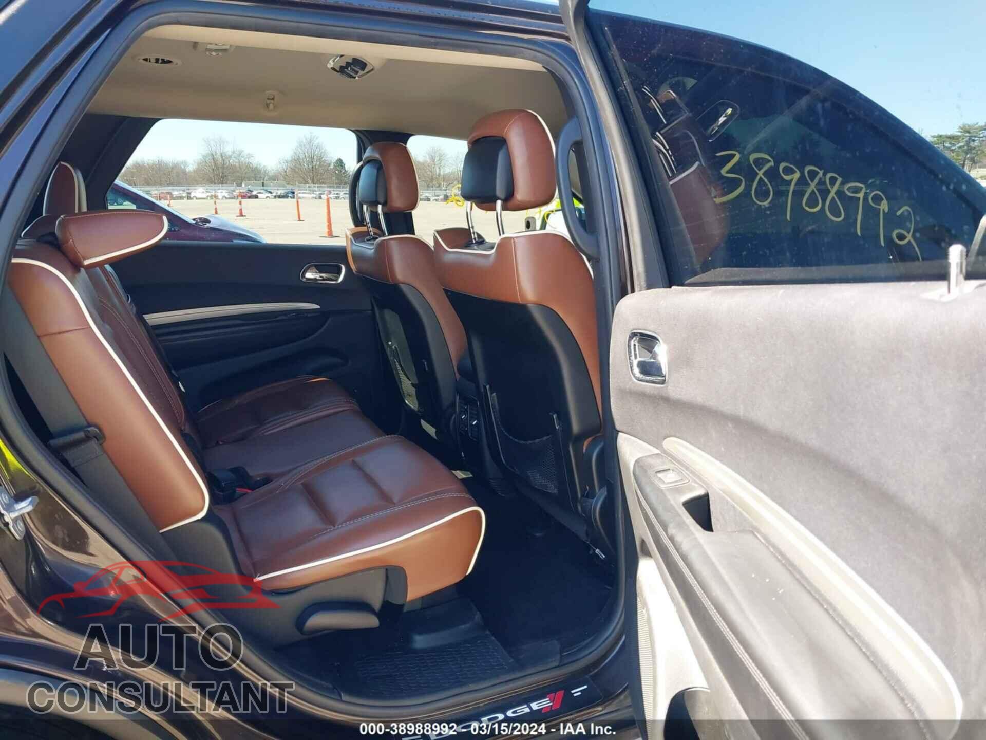 DODGE DURANGO 2017 - 1C4RDHAG6HC606158