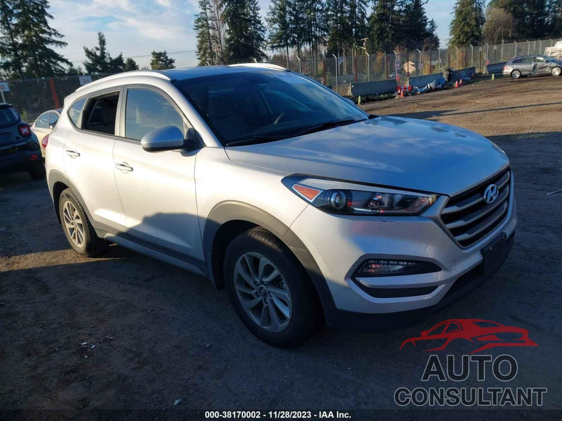 HYUNDAI TUCSON 2017 - KM8J33A41HU378438