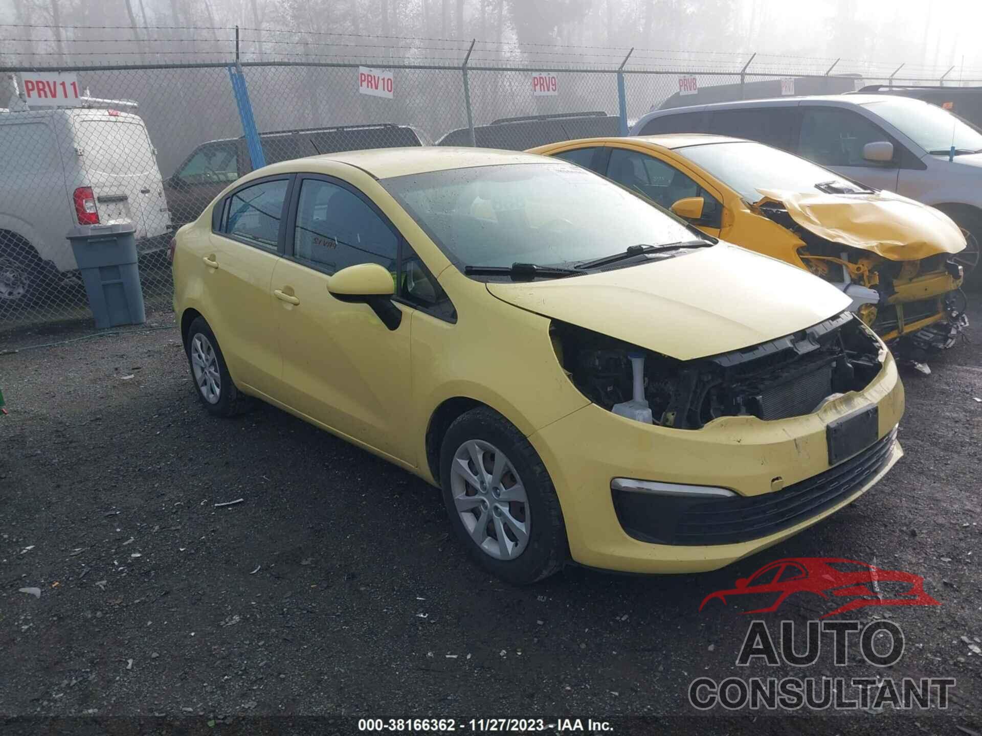 KIA RIO 2016 - KNADM4A3XG6549912