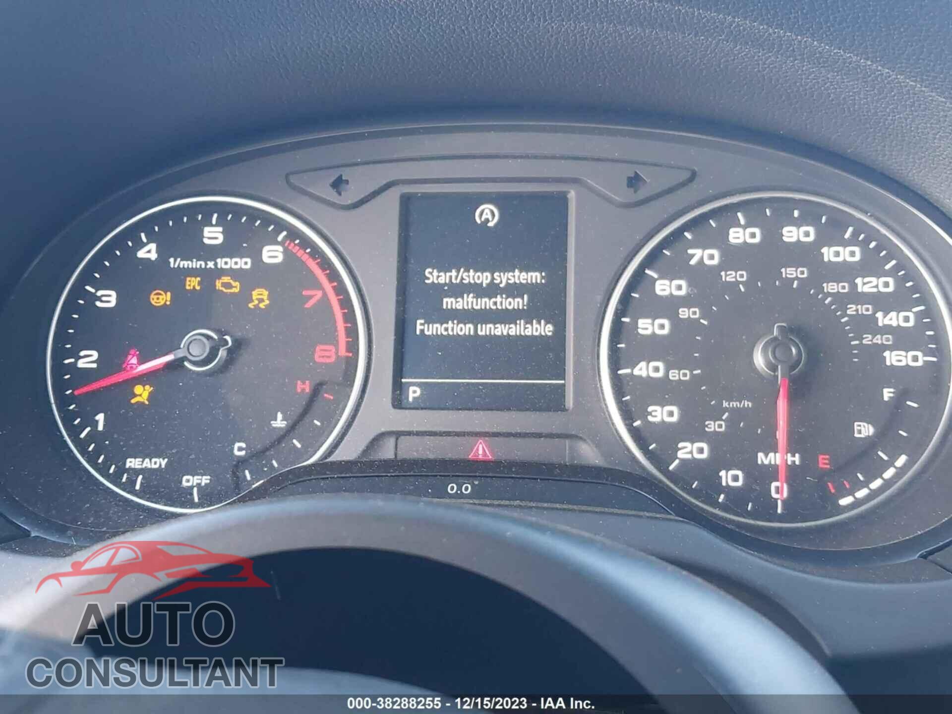 AUDI A3 2018 - WAUB8GFF7J1012189