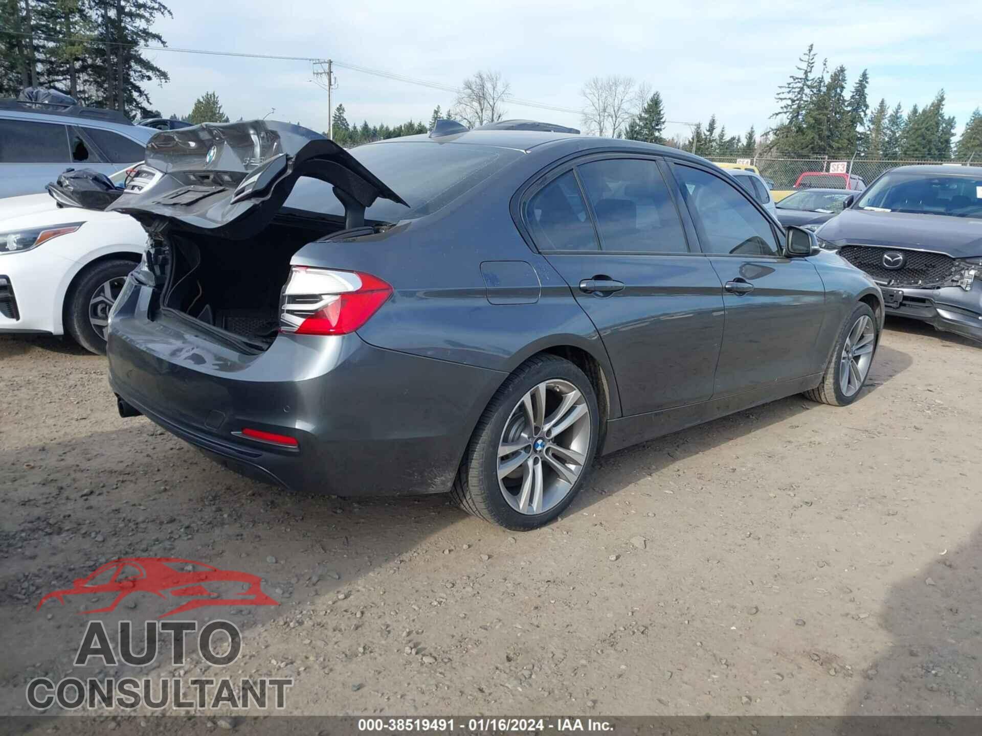 BMW 328I 2016 - WBA8E9G52GNU28558