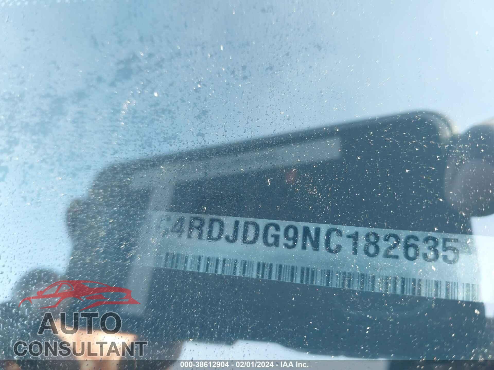 DODGE DURANGO 2022 - 1C4RDJDG9NC182635
