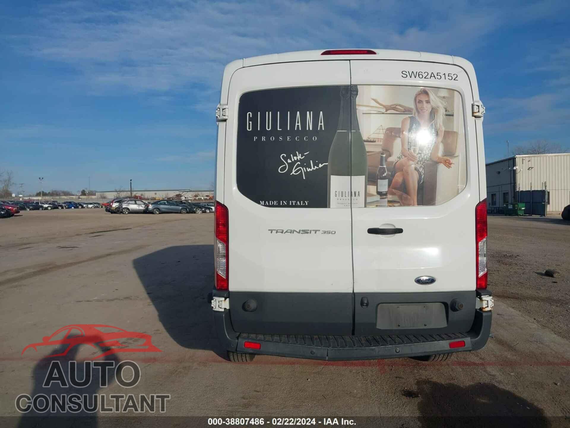 FORD TRANSIT-350 2016 - 1FTBW2CM5GKA65152