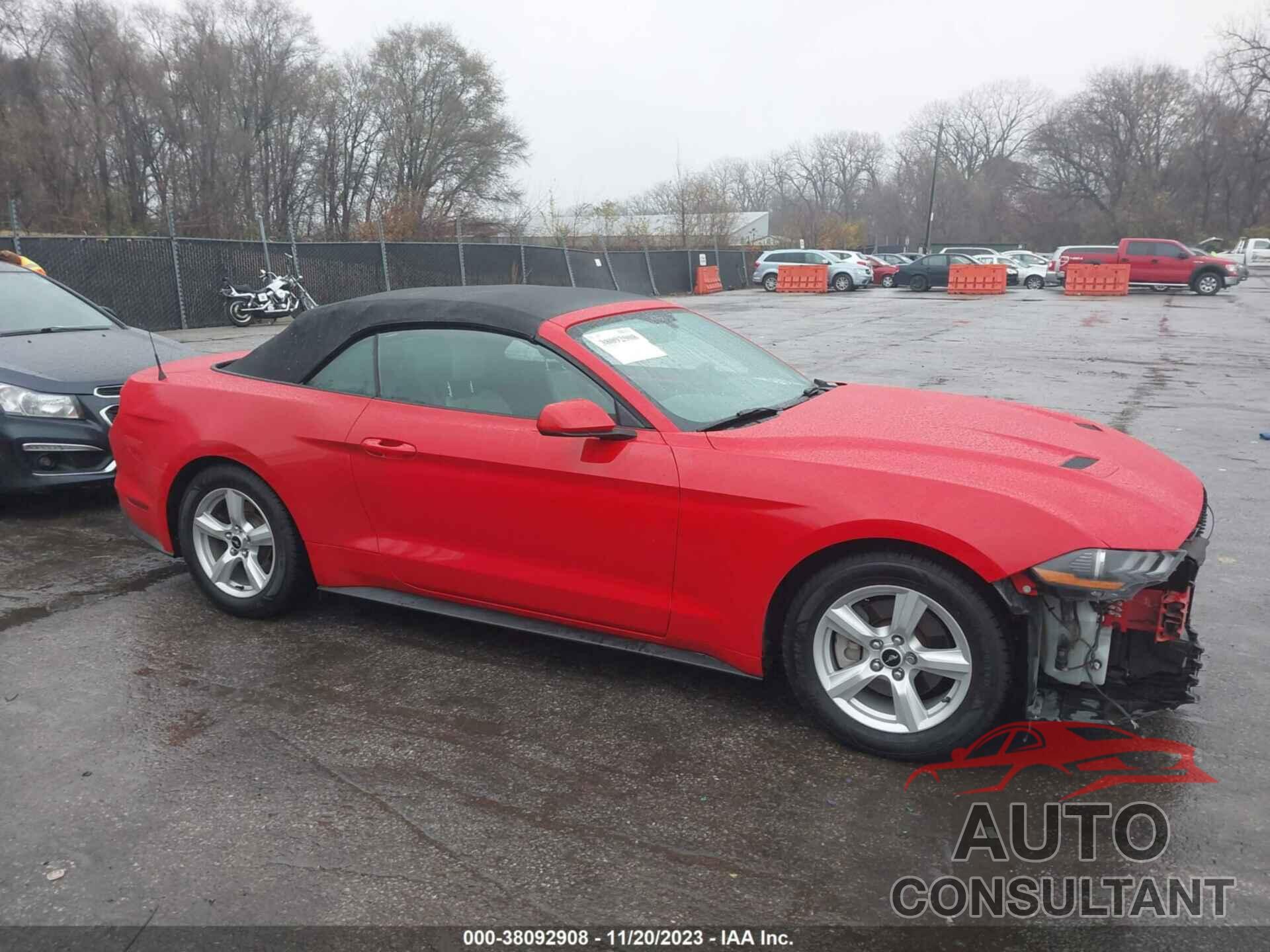 FORD MUSTANG 2018 - 1FATP8UH6J5110391