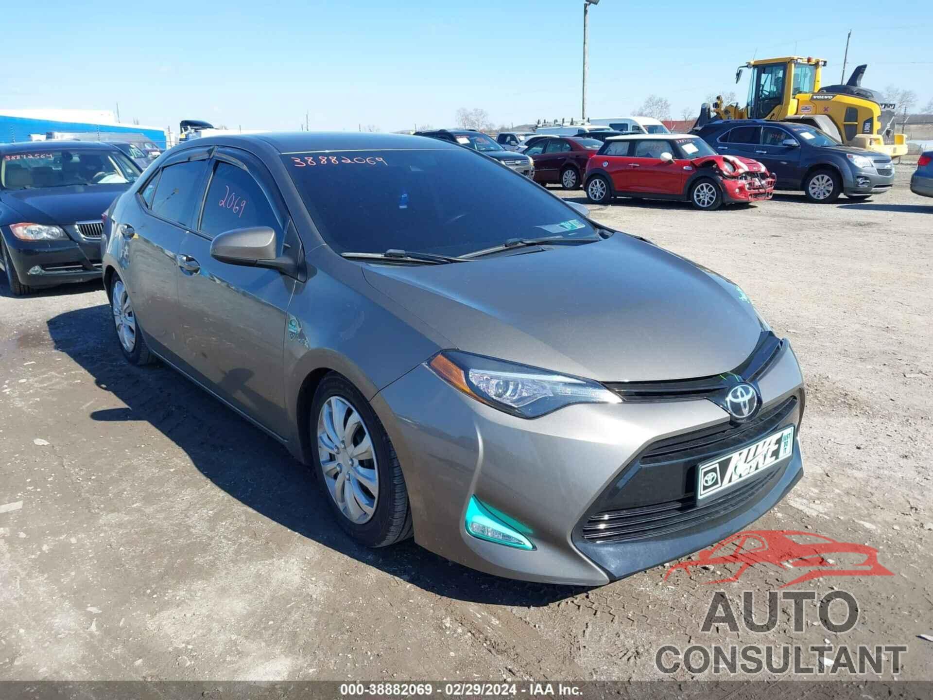 TOYOTA COROLLA 2018 - 2T1BURHE9JC972334