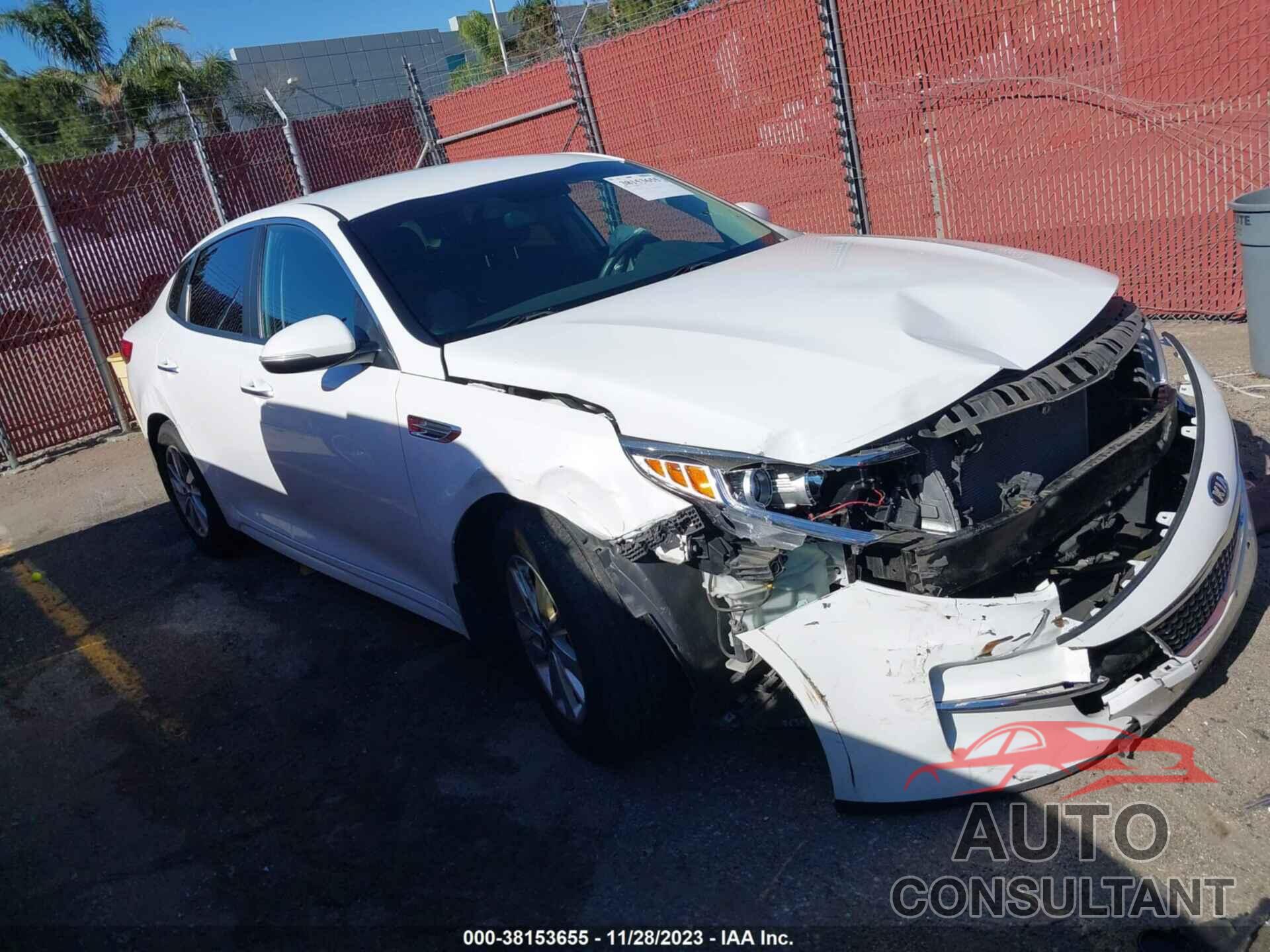 KIA OPTIMA 2018 - 5XXGT4L38JG193467