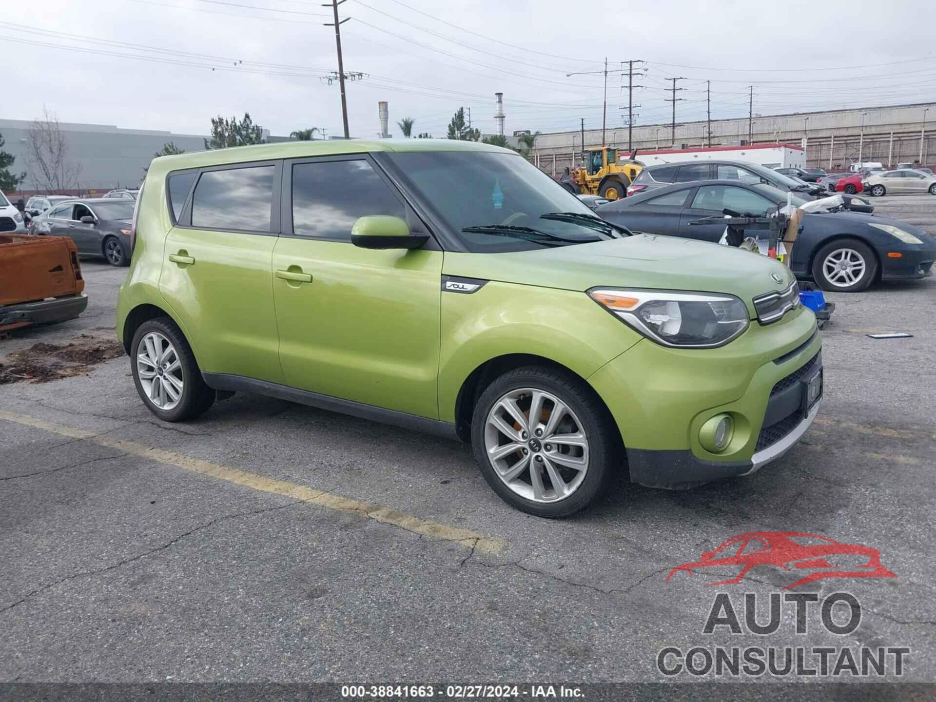 KIA SOUL 2017 - KNDJP3A54H7884619