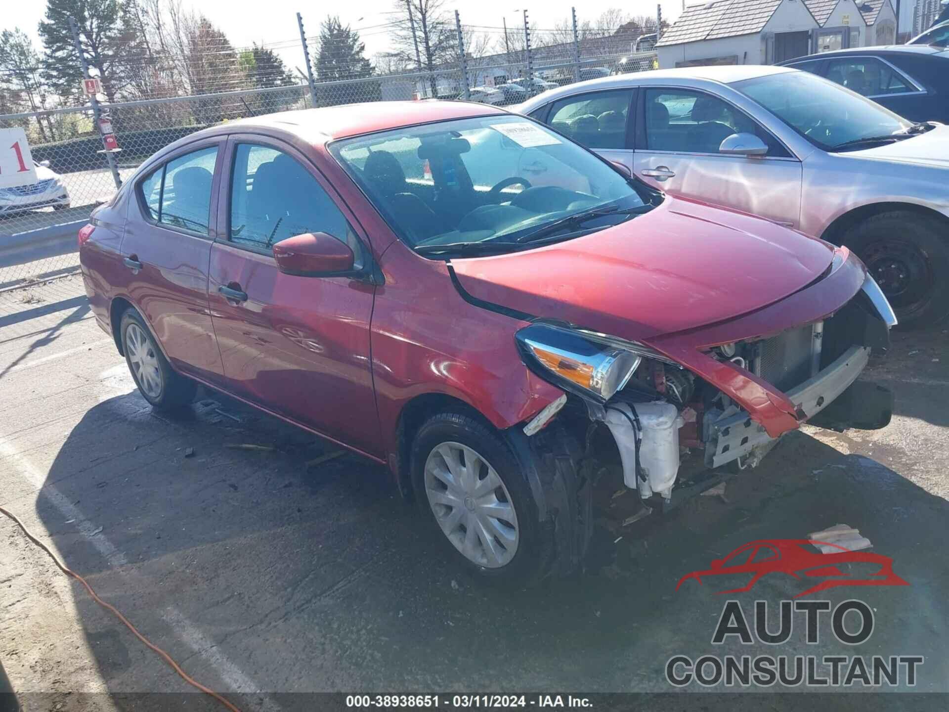 NISSAN VERSA 2018 - 3N1CN7AP2JL837889