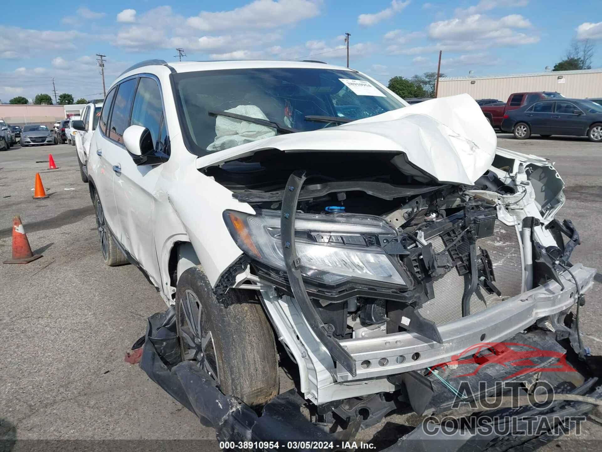 HONDA PILOT 2019 - 5FNYF5H66KB022399