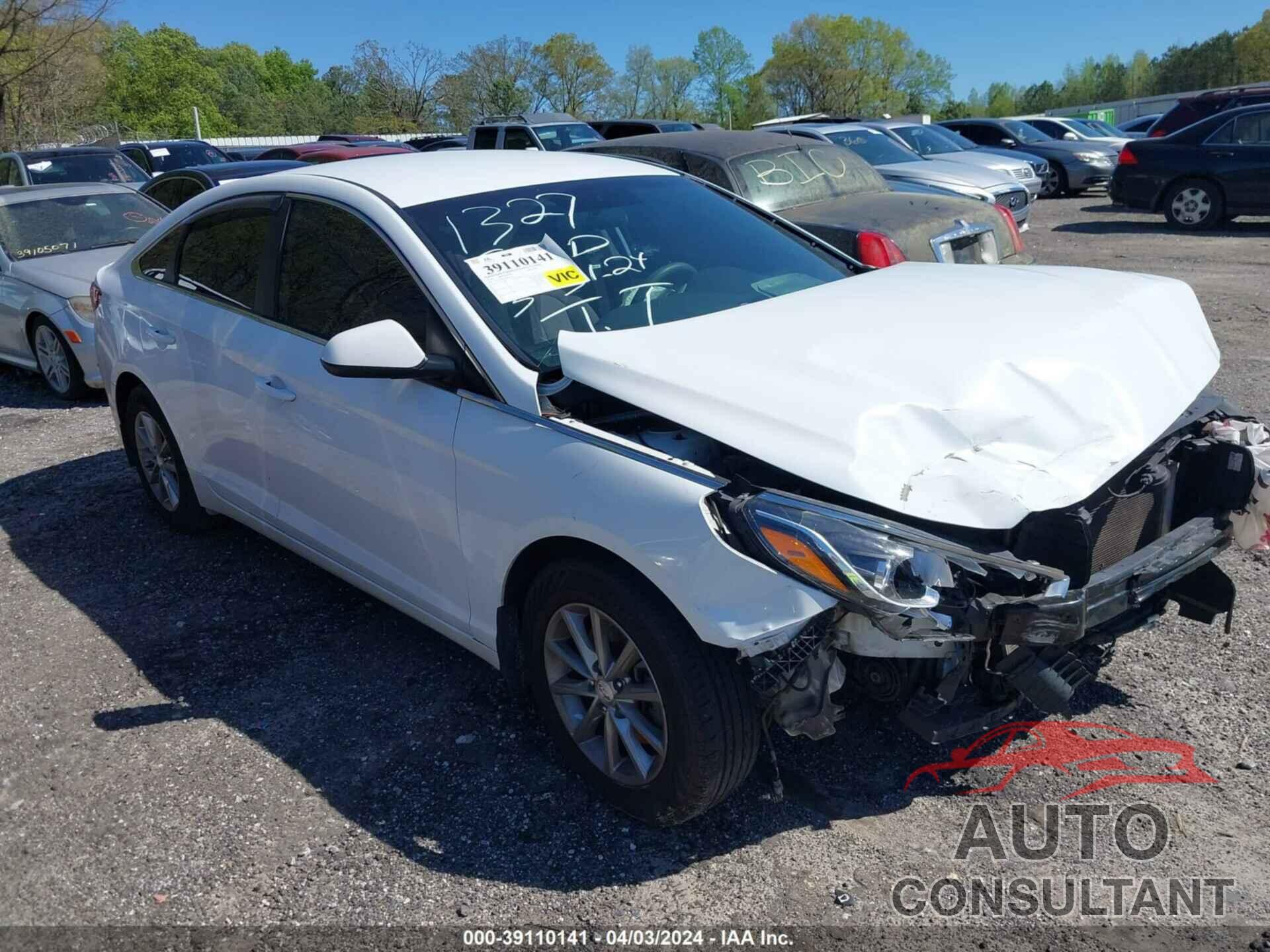 HYUNDAI SONATA 2018 - 5NPE24AFXJH651327