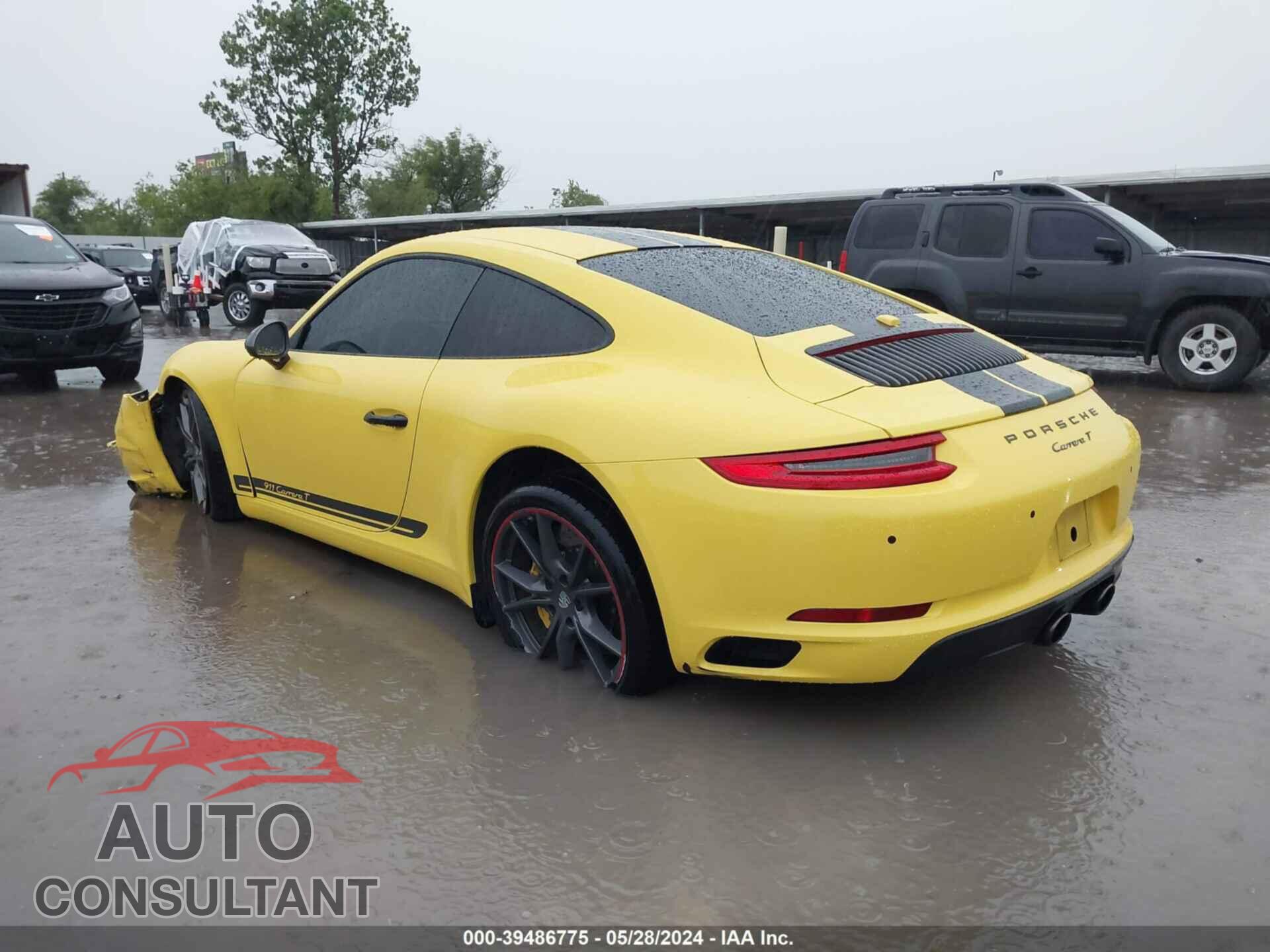 PORSCHE 911 2018 - WP0AA2A98JS106079