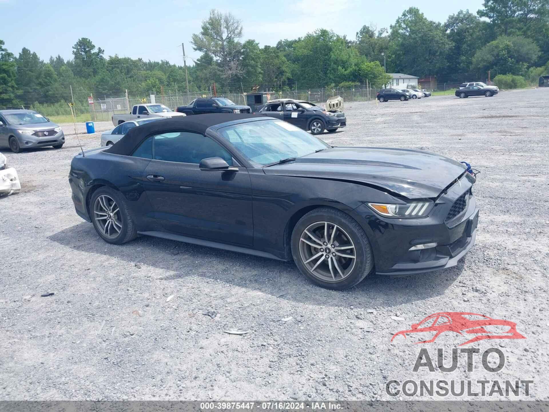 FORD MUSTANG 2016 - 1FATP8UH4G5318651