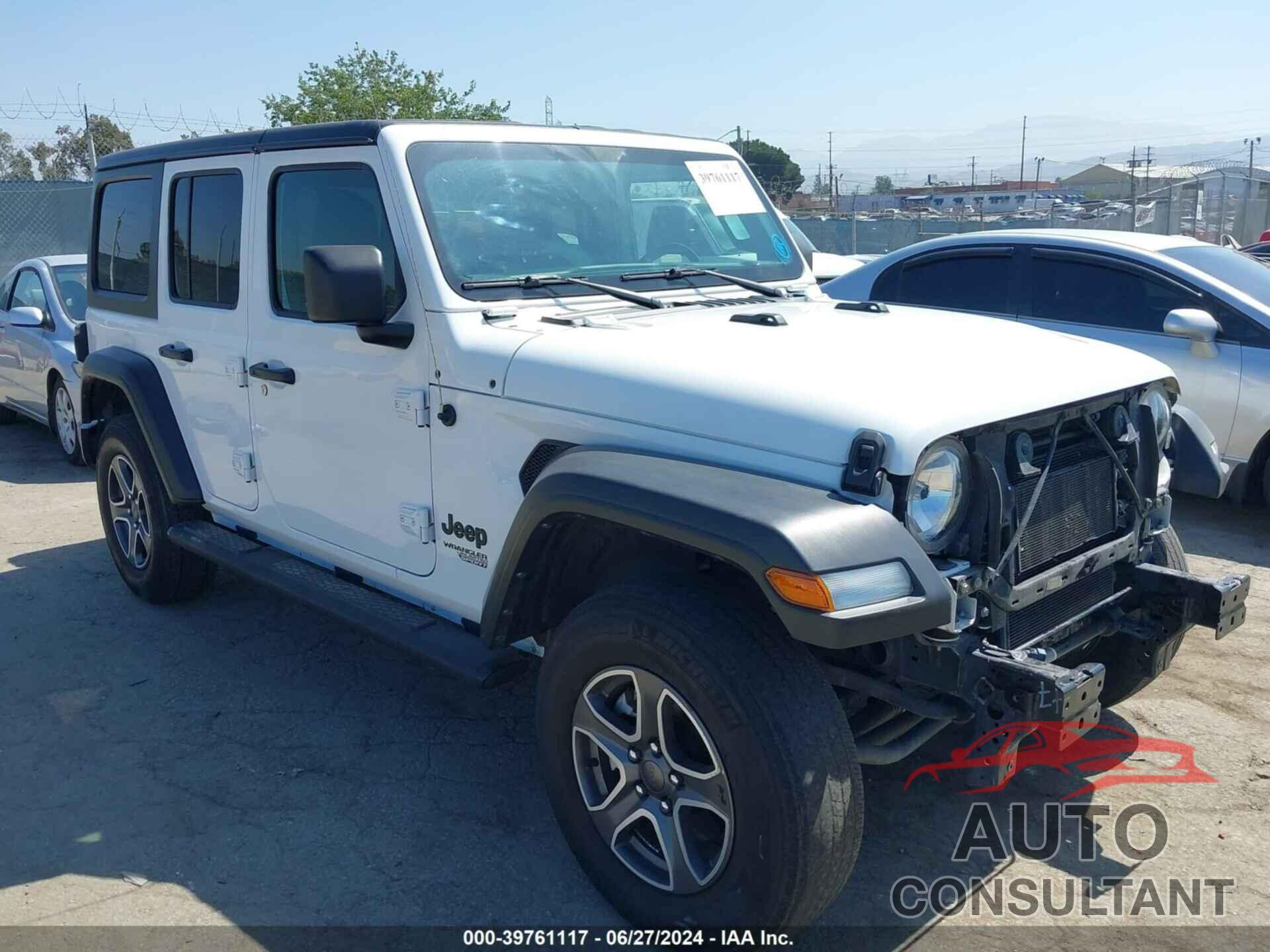 JEEP WRANGLER UNLIMITED 2021 - 1C4HJXDG9MW827255