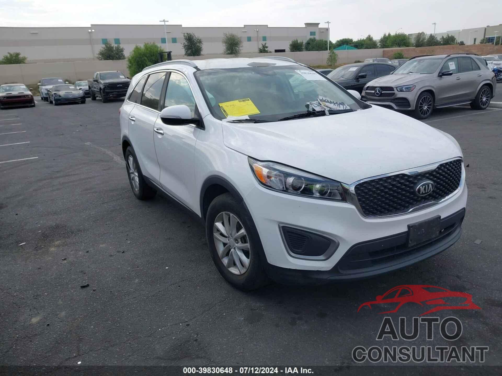 KIA SORENTO 2016 - 5XYPG4A39GG031696