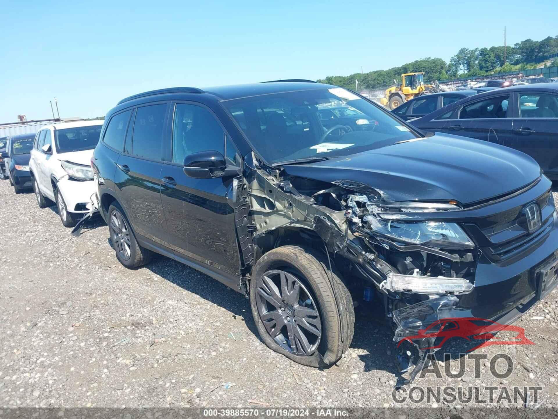 HONDA PILOT 2022 - 5FNYF6H32NB092966