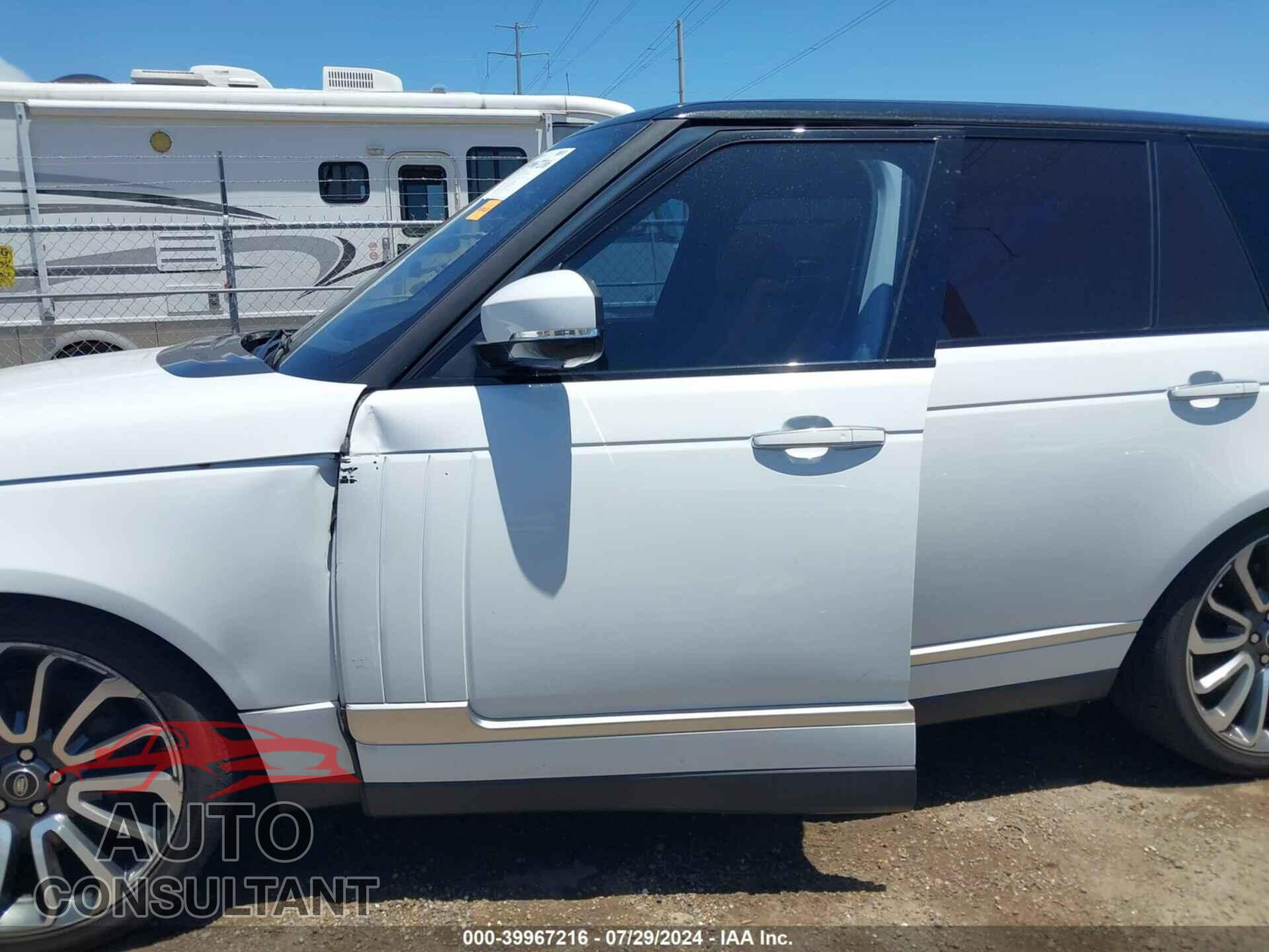 LAND ROVER RANGE ROVER 2017 - SALGV2FEXHA320973