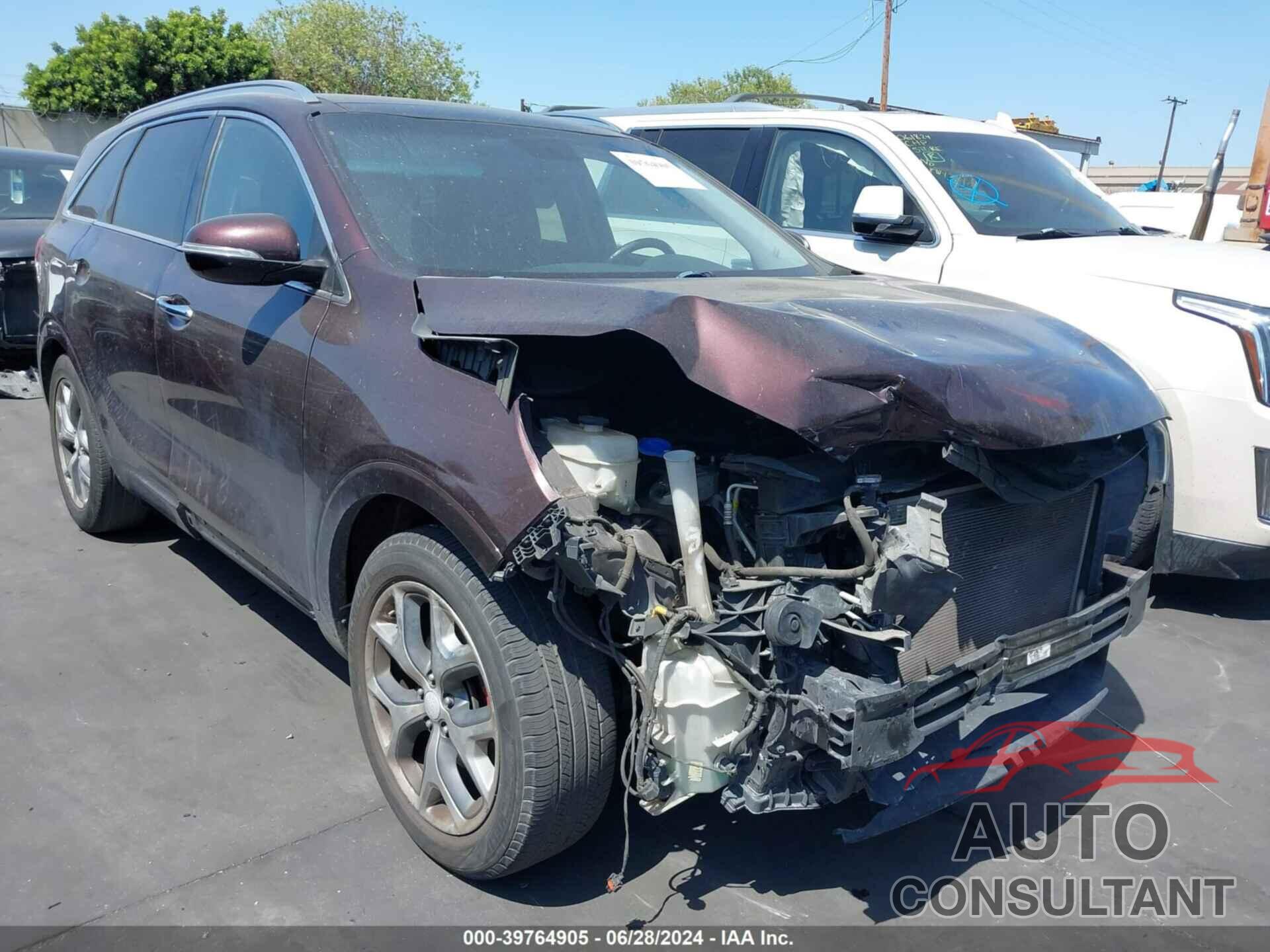 KIA SORENTO 2016 - 5XYPK4A54GG062998