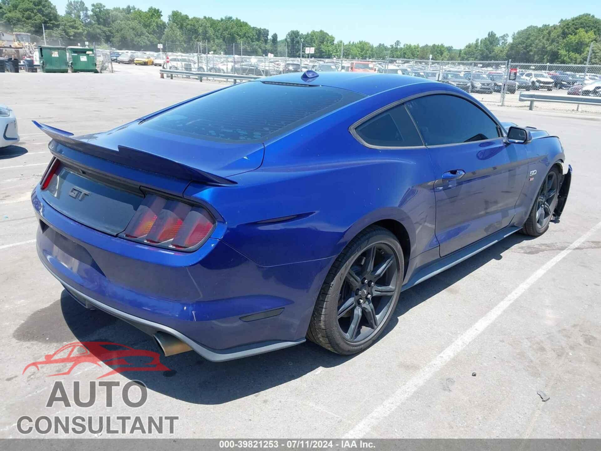 FORD MUSTANG 2016 - 1FA6P8CF3G5228095