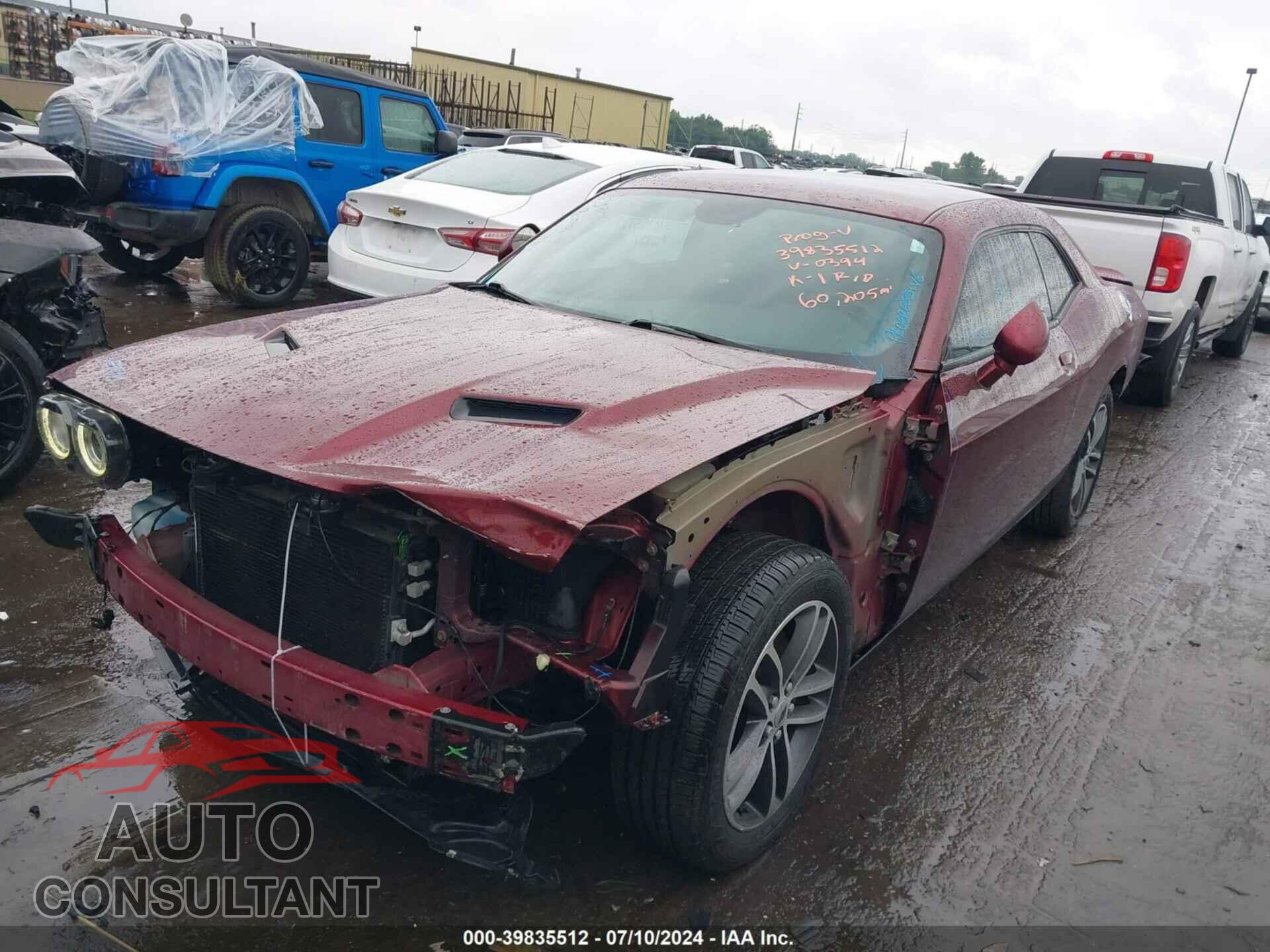 DODGE CHALLENGER 2019 - 2C3CDZGG4KH690394