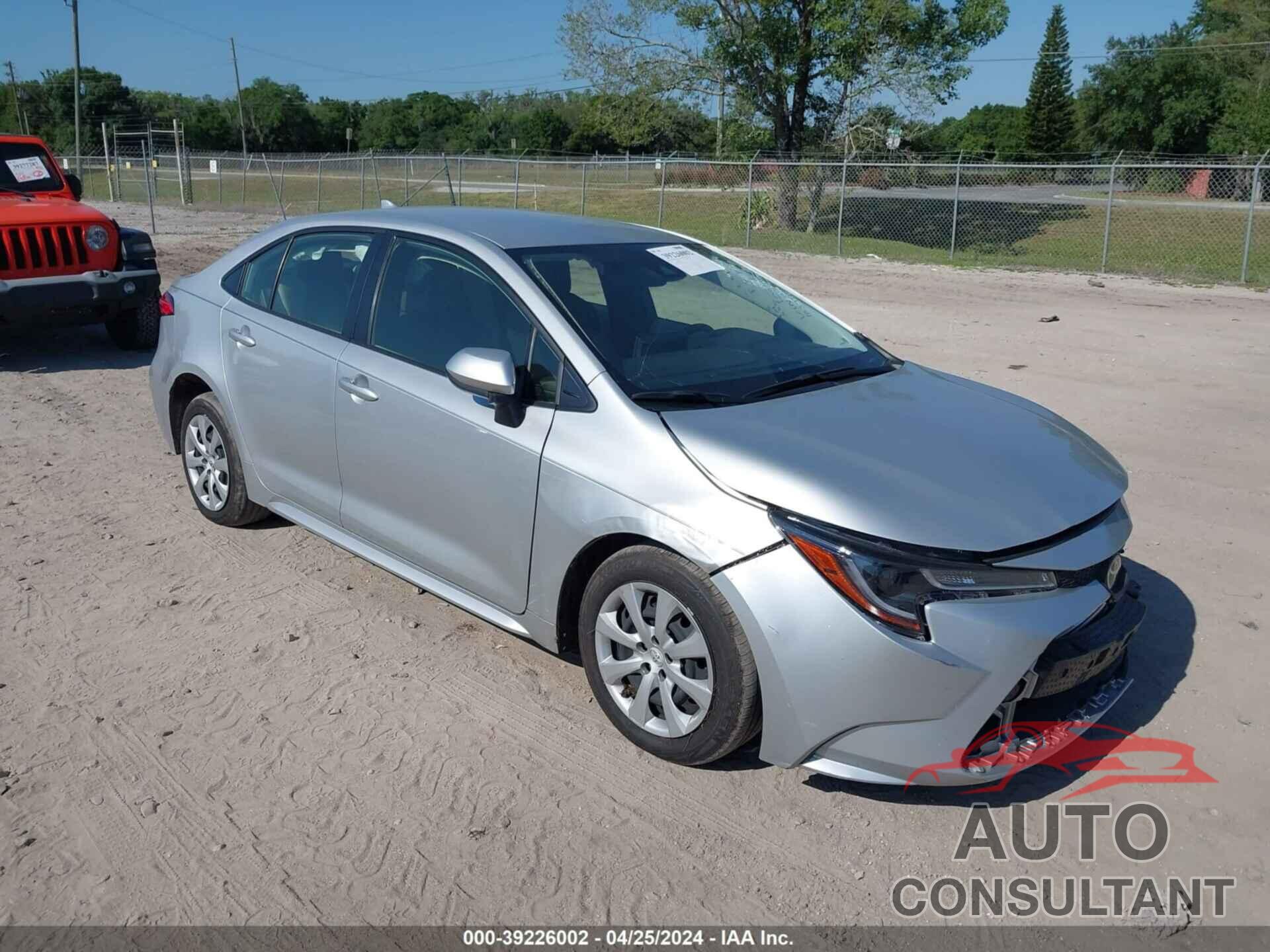 TOYOTA COROLLA 2022 - JTDEPMAE2N3010554