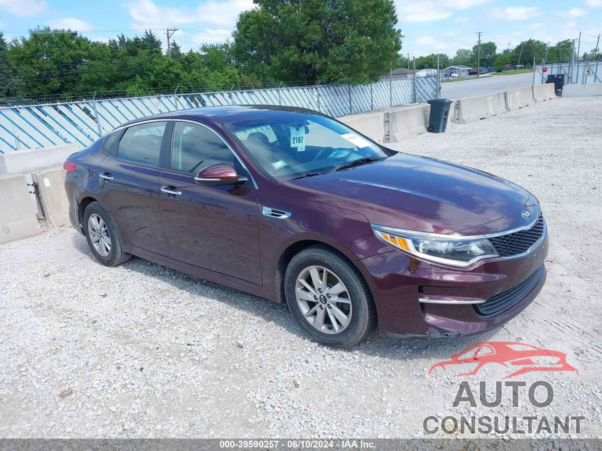 KIA OPTIMA 2016 - 5XXGT4L37GG046582
