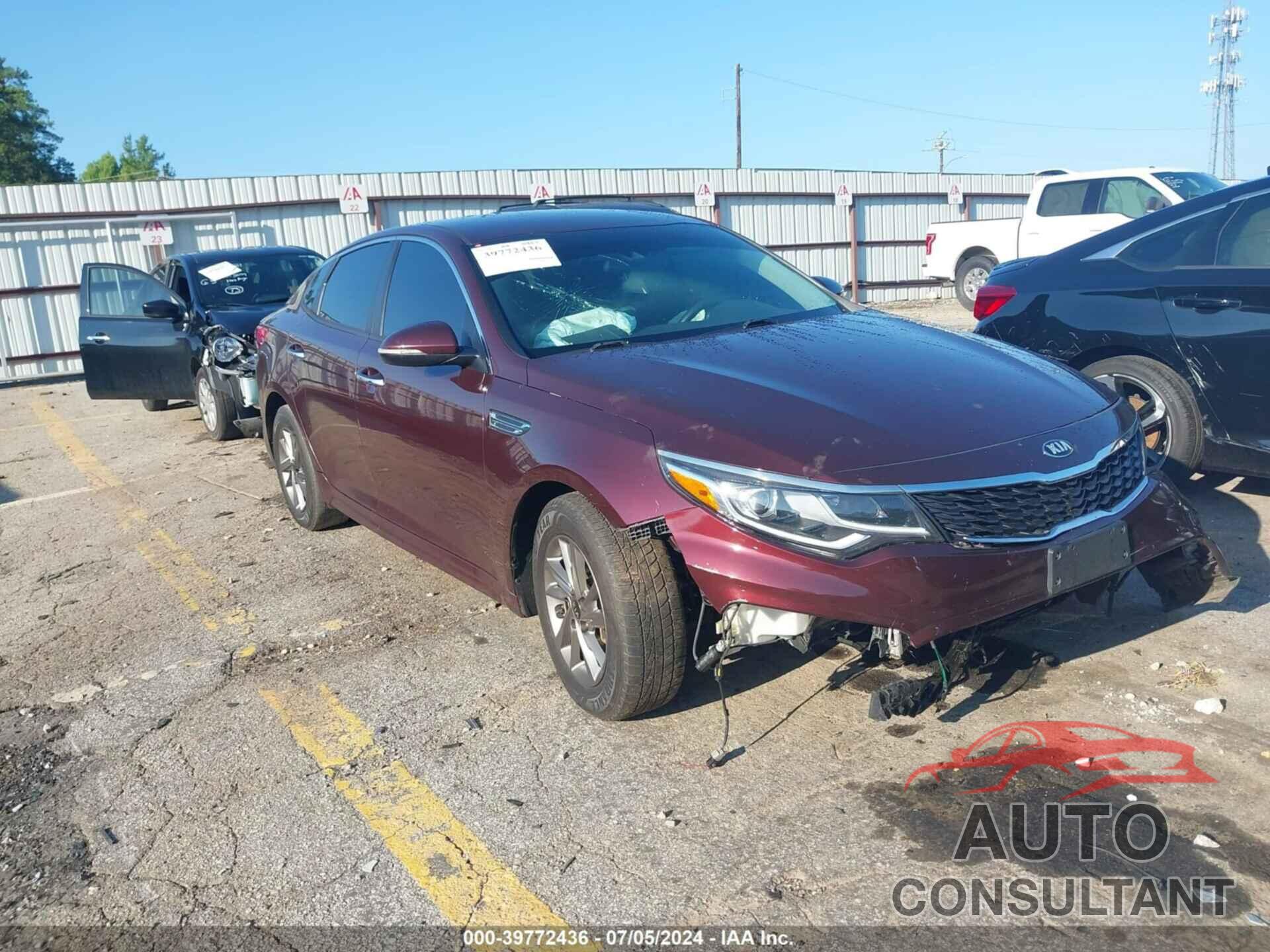 KIA OPTIMA 2019 - 5XXGT4L39KG333009