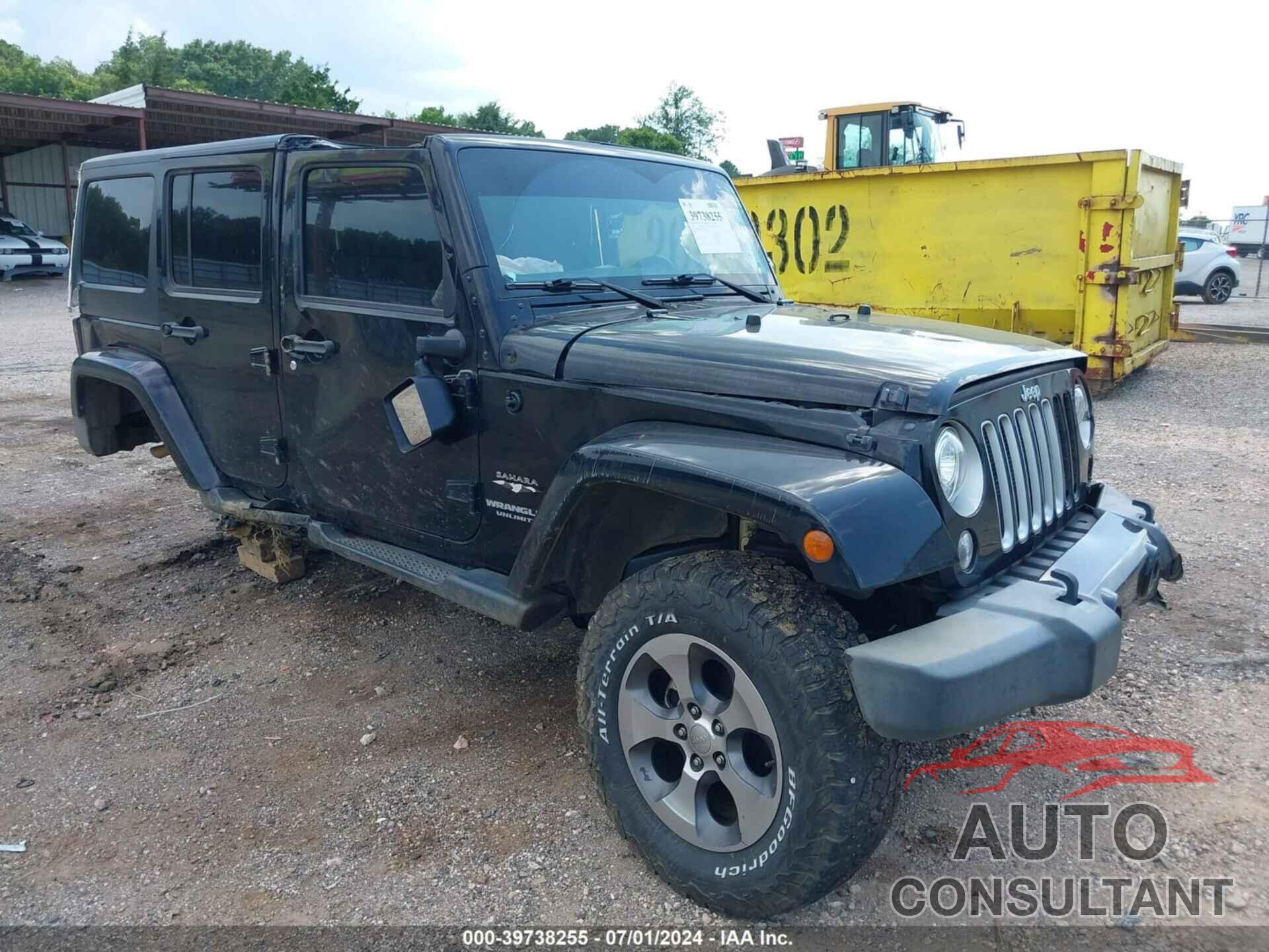 JEEP WRANGLER UNLIMITED 2017 - 1C4BJWEGXHL654738