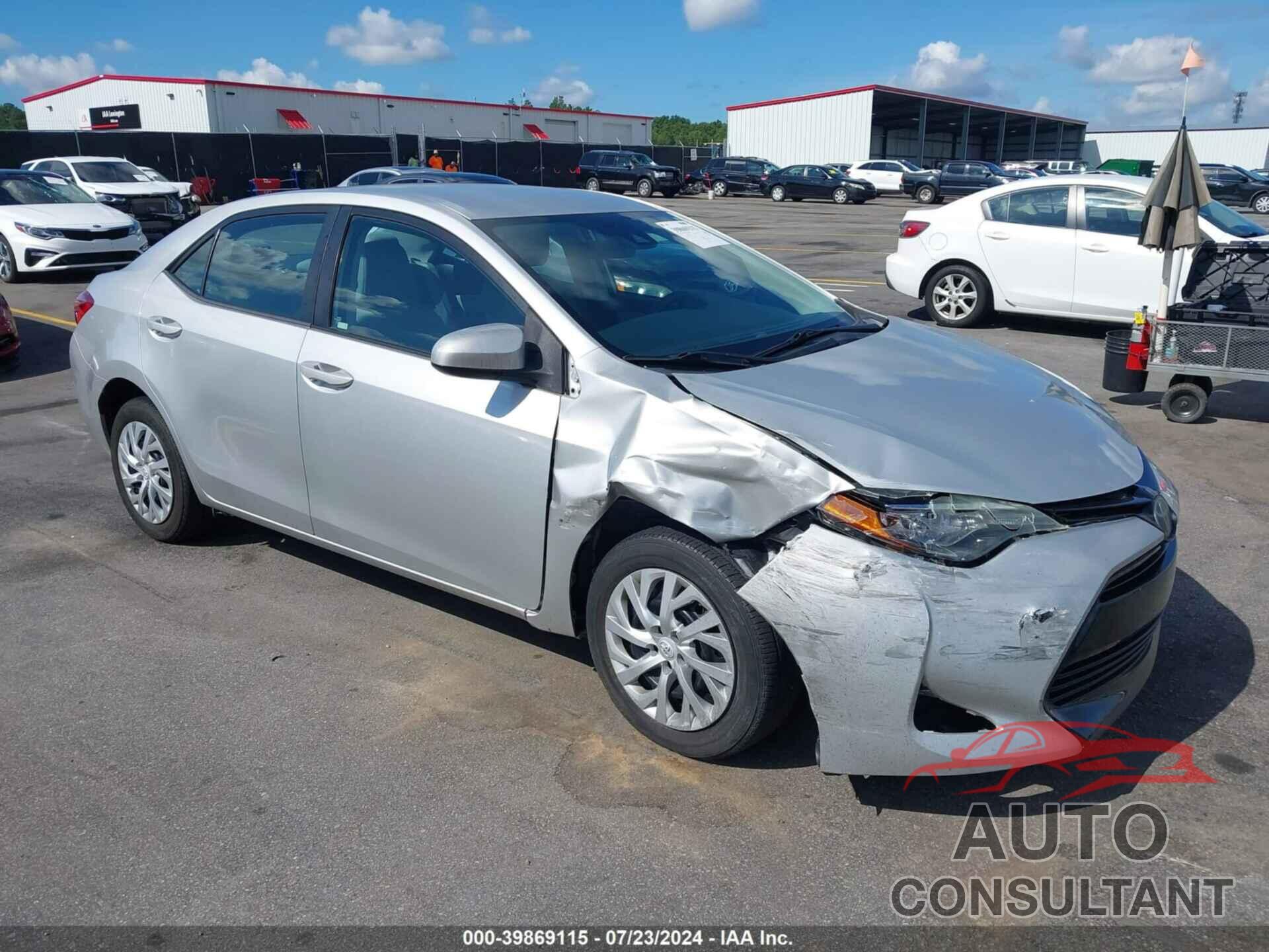 TOYOTA COROLLA 2017 - 5YFBURHE9HP728743