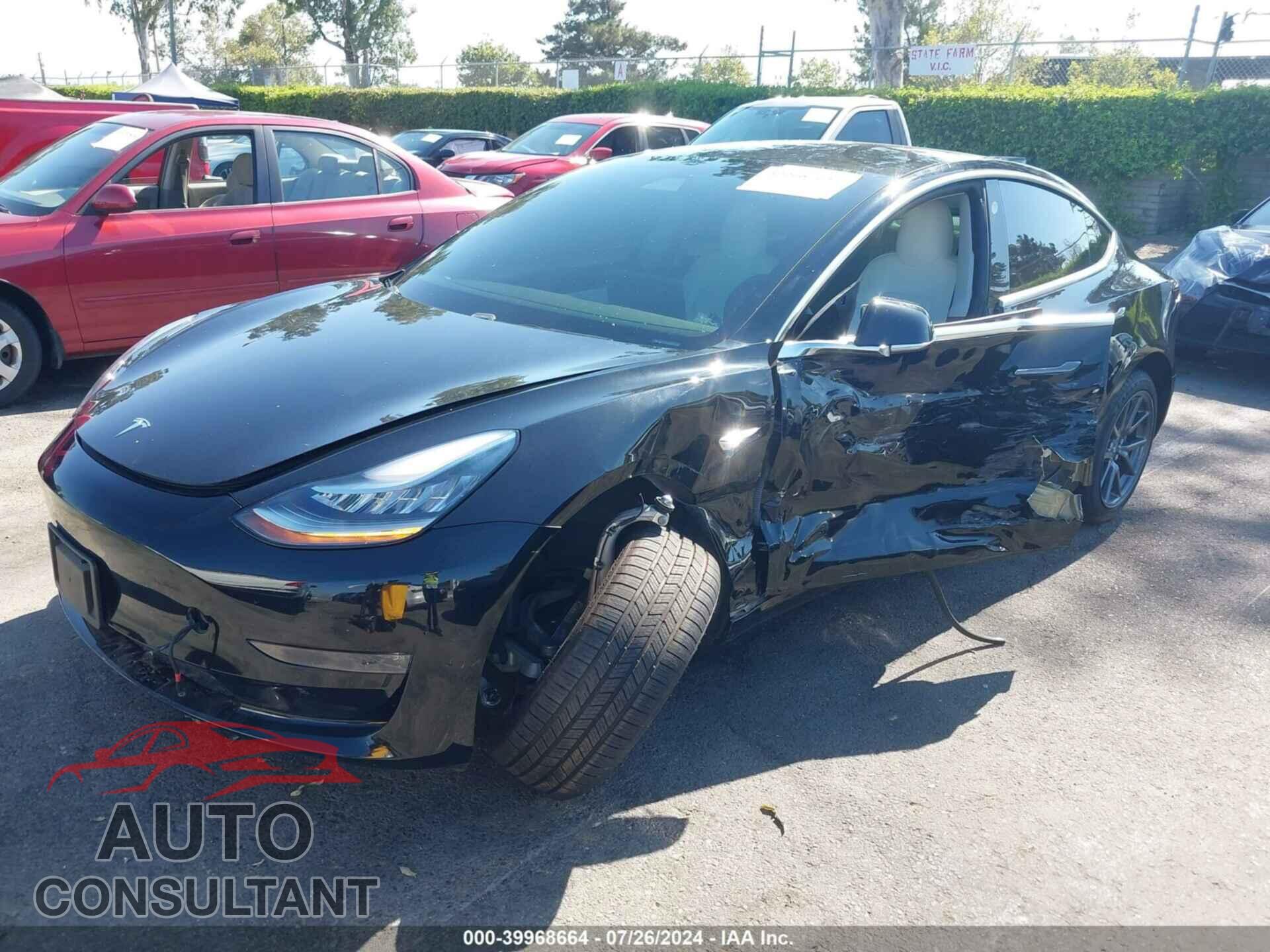 TESLA MODEL 3 2019 - 5YJ3E1EA4KF312090
