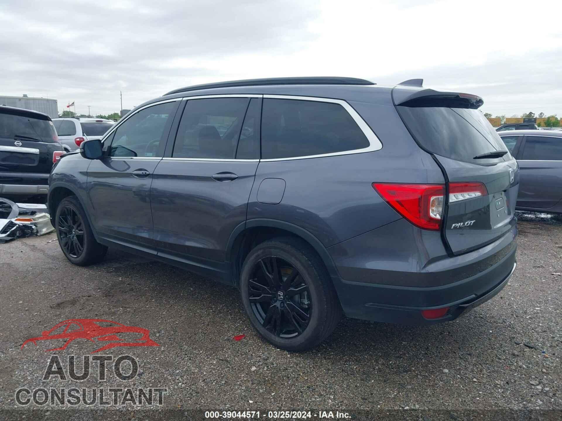 HONDA PILOT 2021 - 5FNYF5H20MB039473