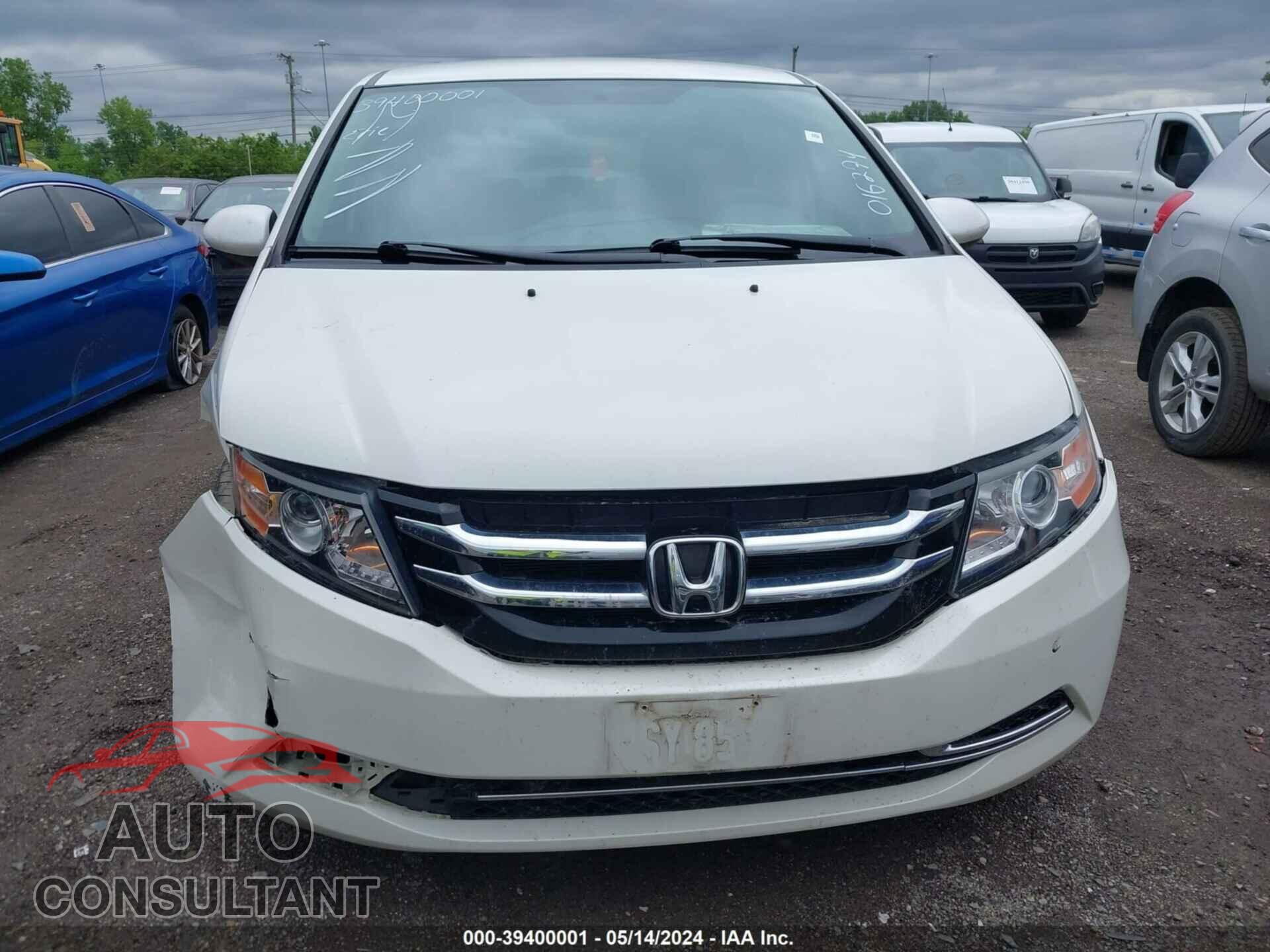 HONDA ODYSSEY 2016 - 5FNRL5H38GB016274